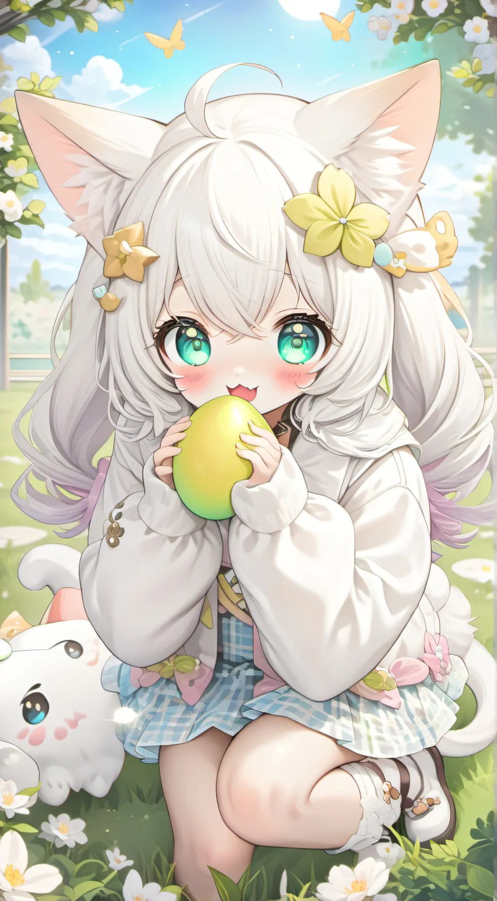 ai character: 💜Eve💜 background