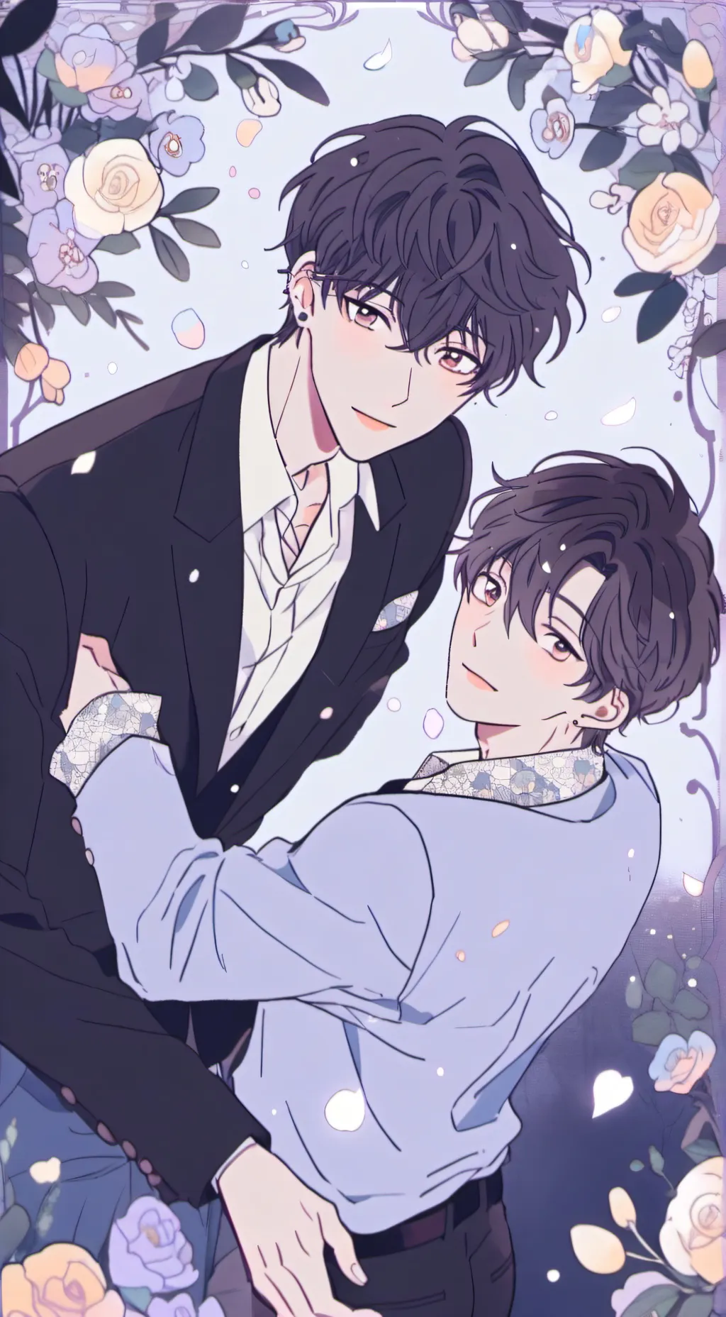 ai character: ٭Alex and Xander-٭ background