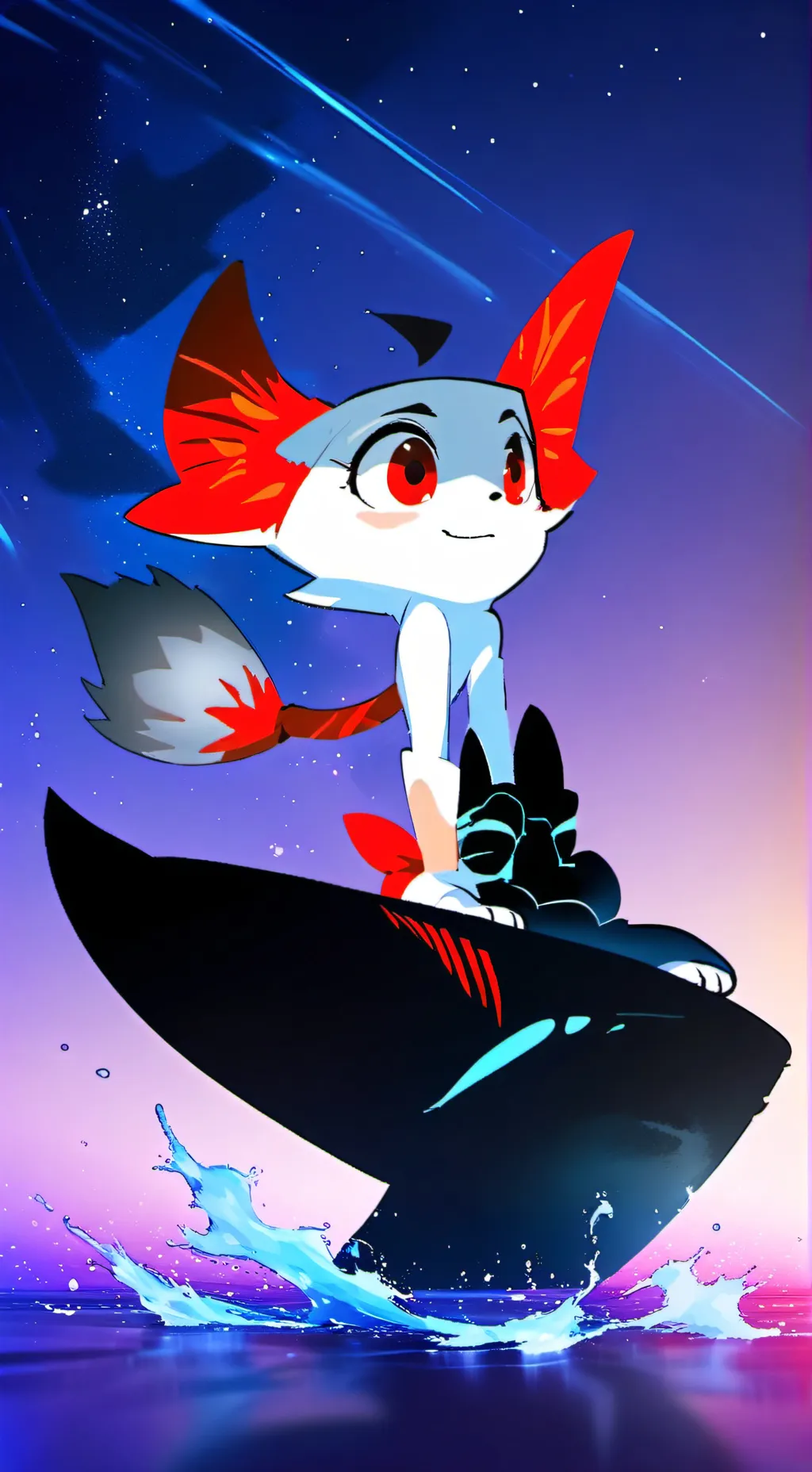 ai character: Mia  background