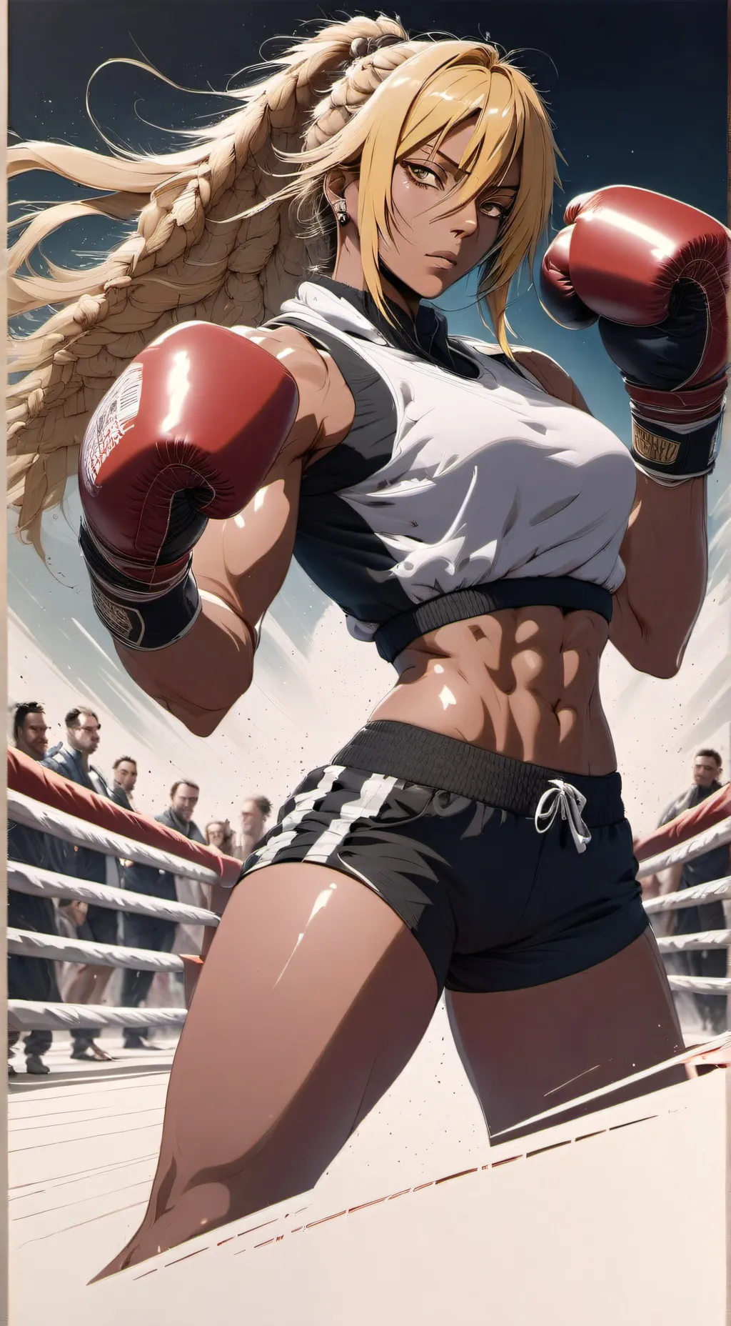 ai character: Gwen Haines  background
