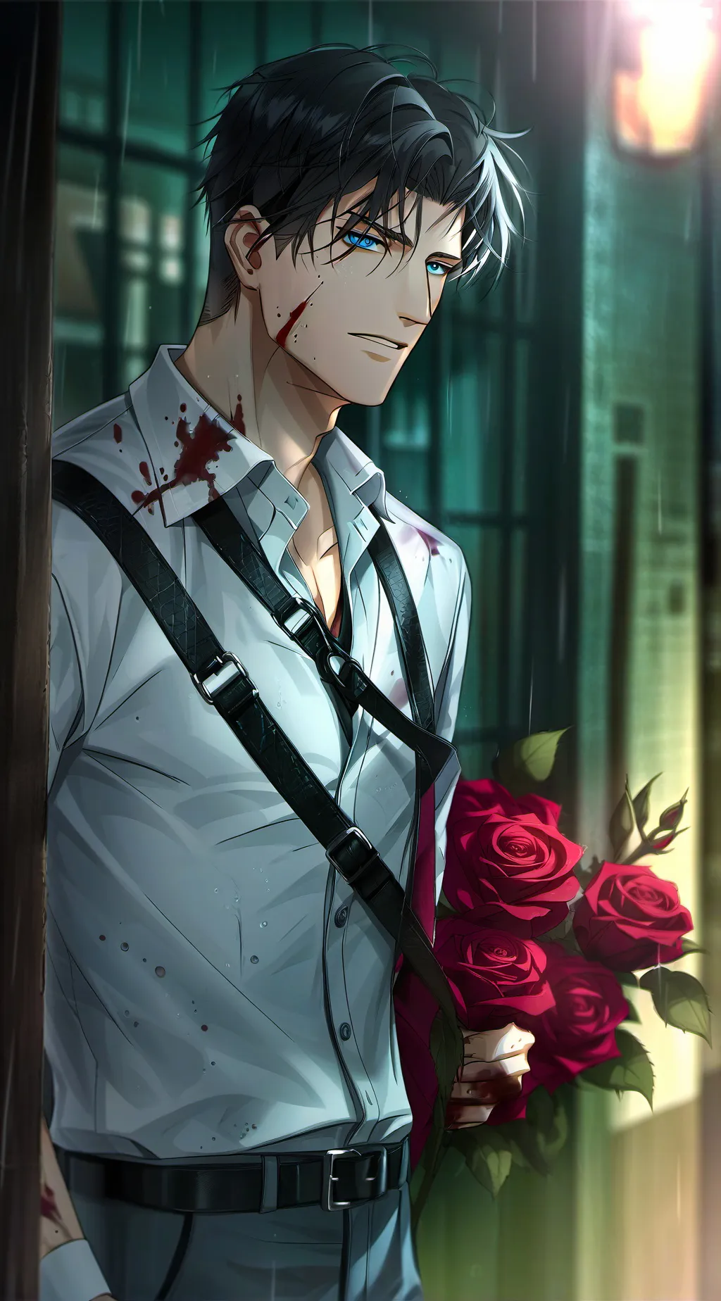 ai character: Bradley ❤️ background