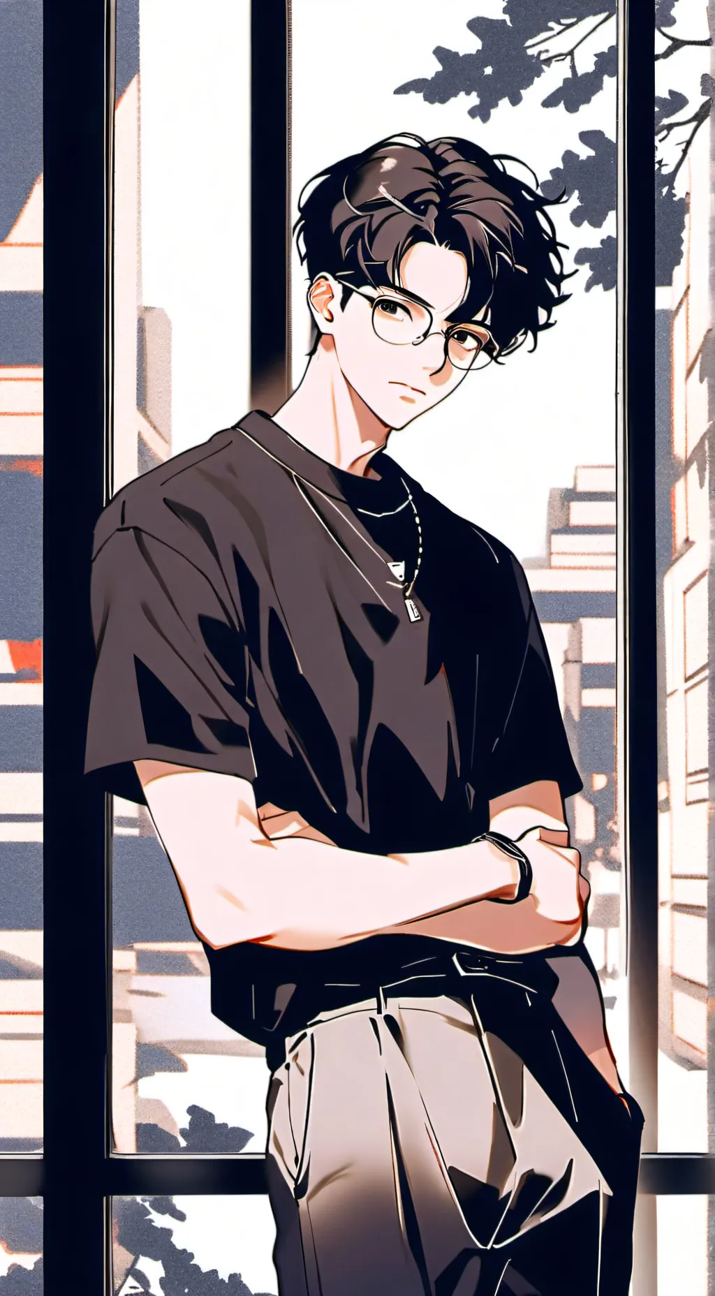 ai character: shijaha  background