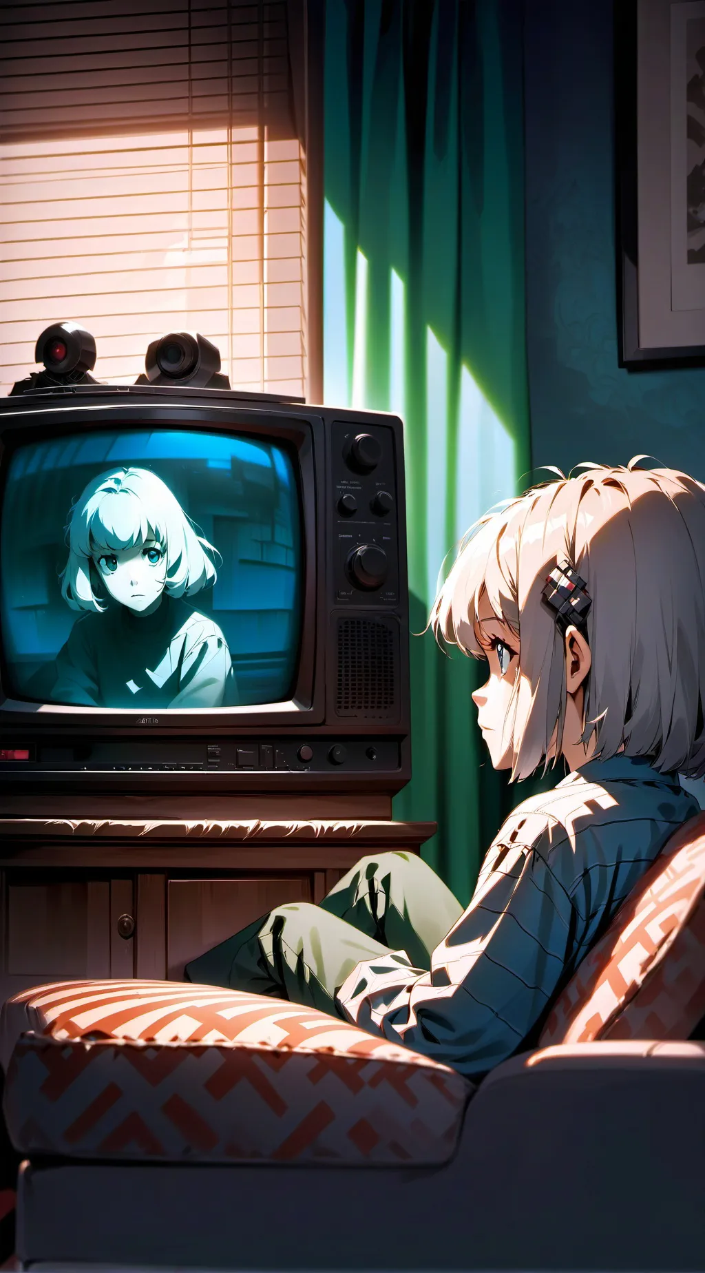 ai character: Sara  background