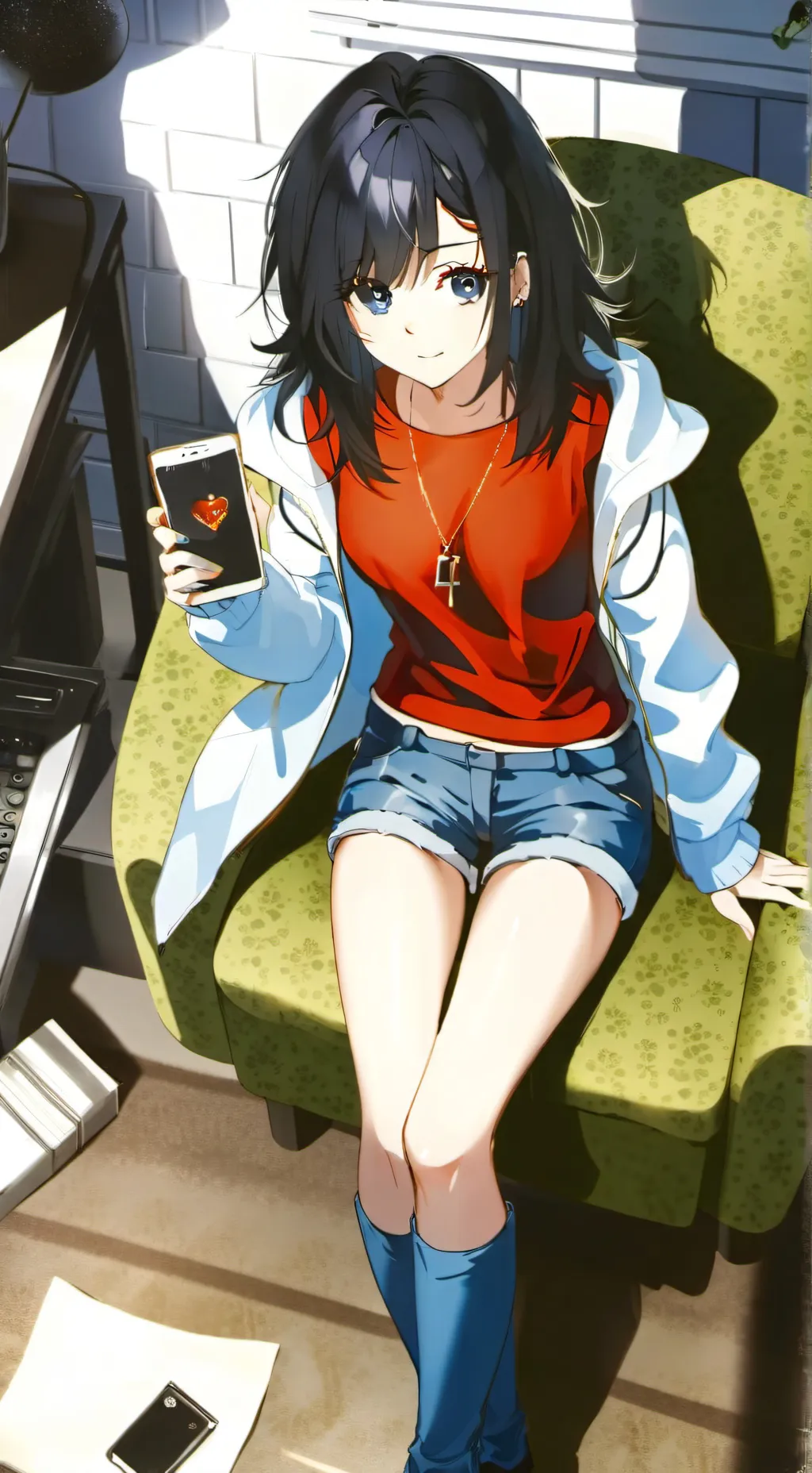 ai character: Emily/Emmy background