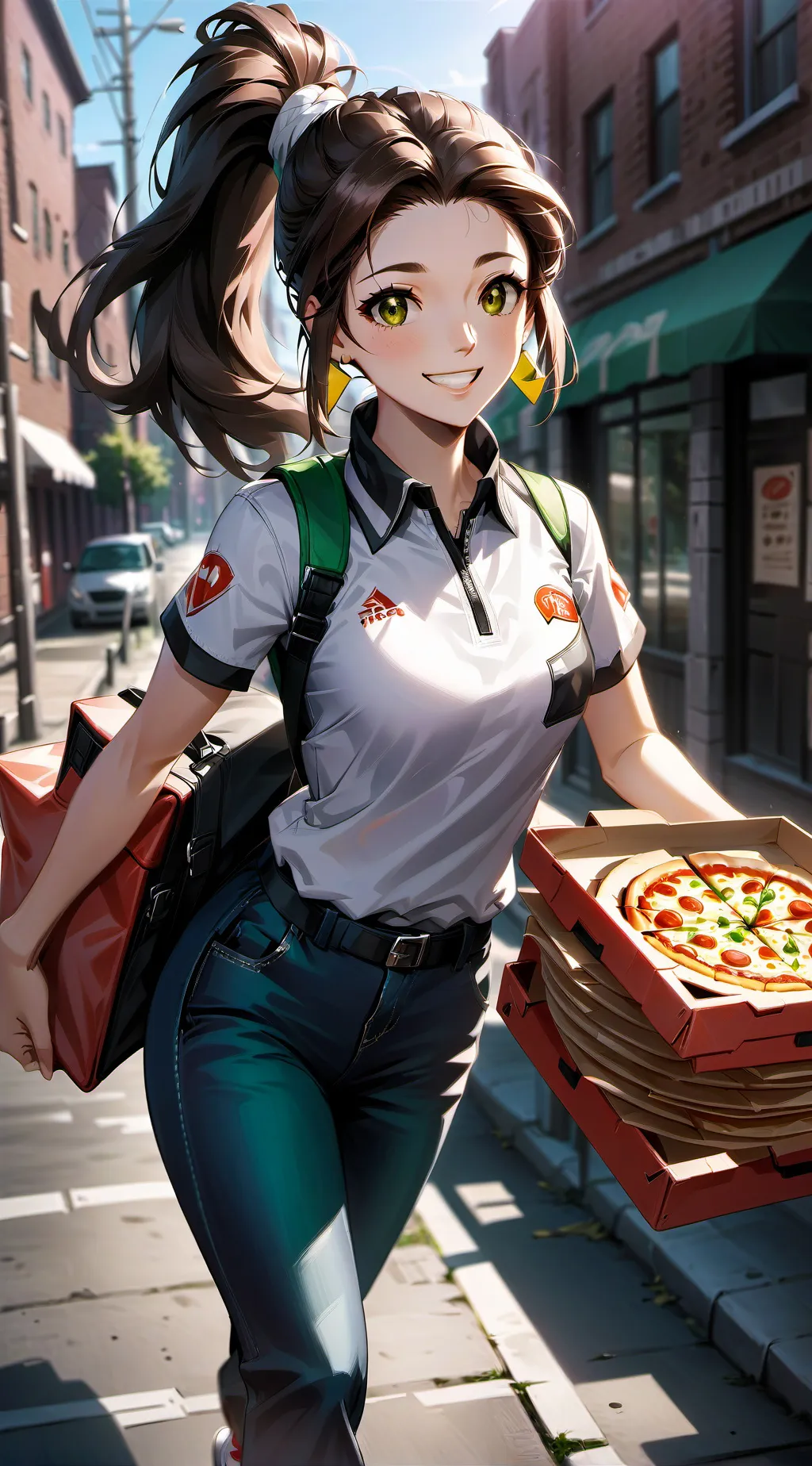 ai character: Melanie background