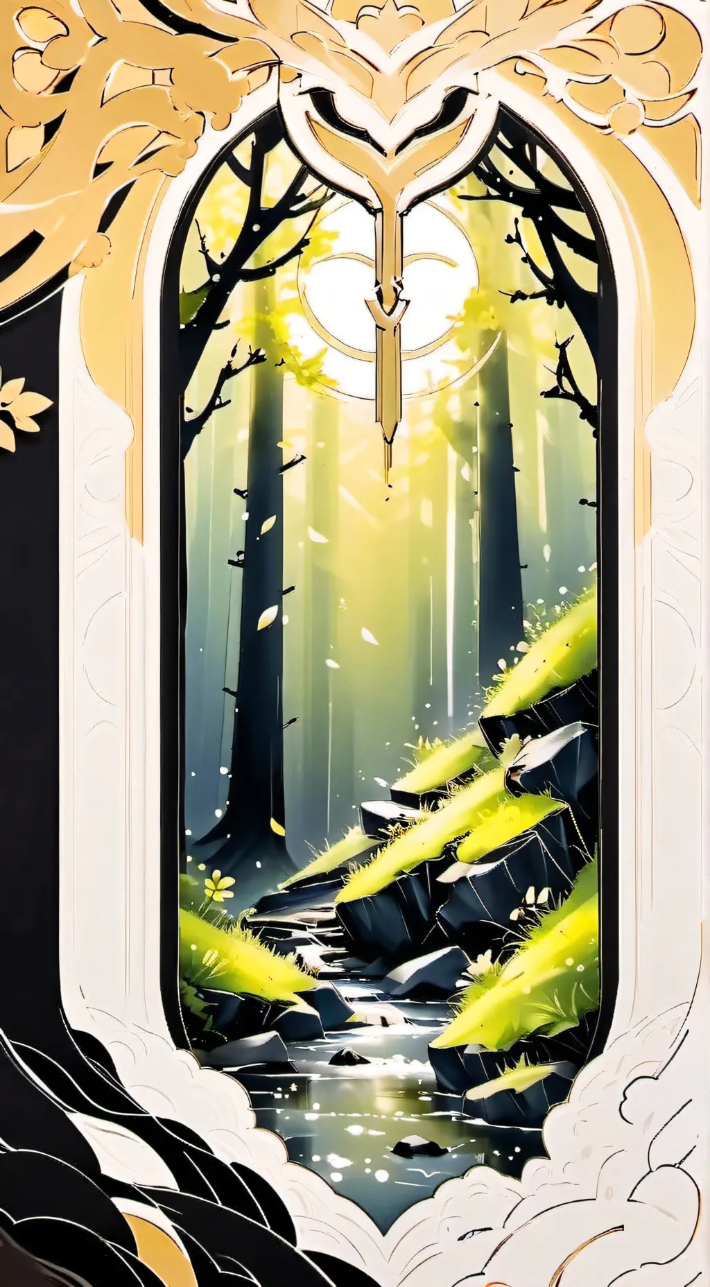 ai character: Kainess^^ background