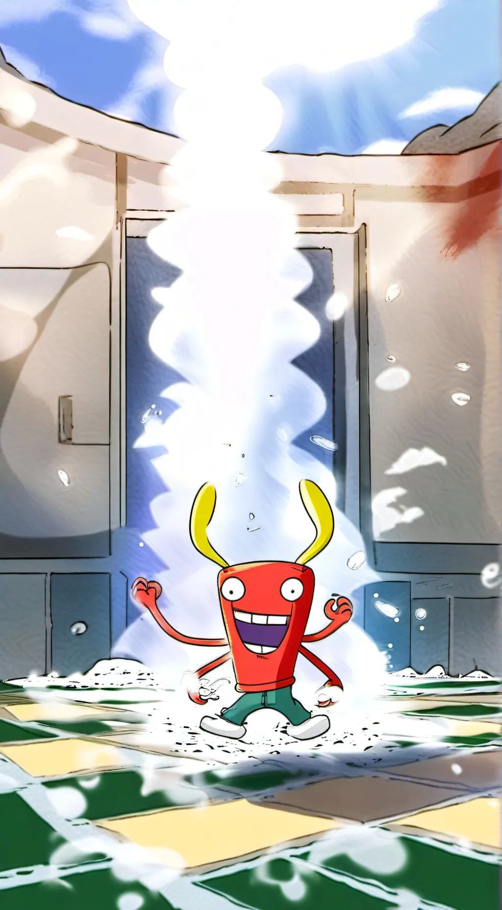 ai character: Doey Vs Twisteds background