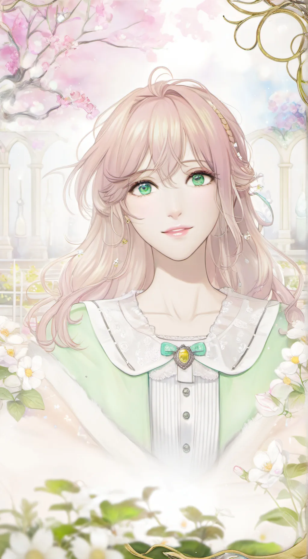 ai character: lily background