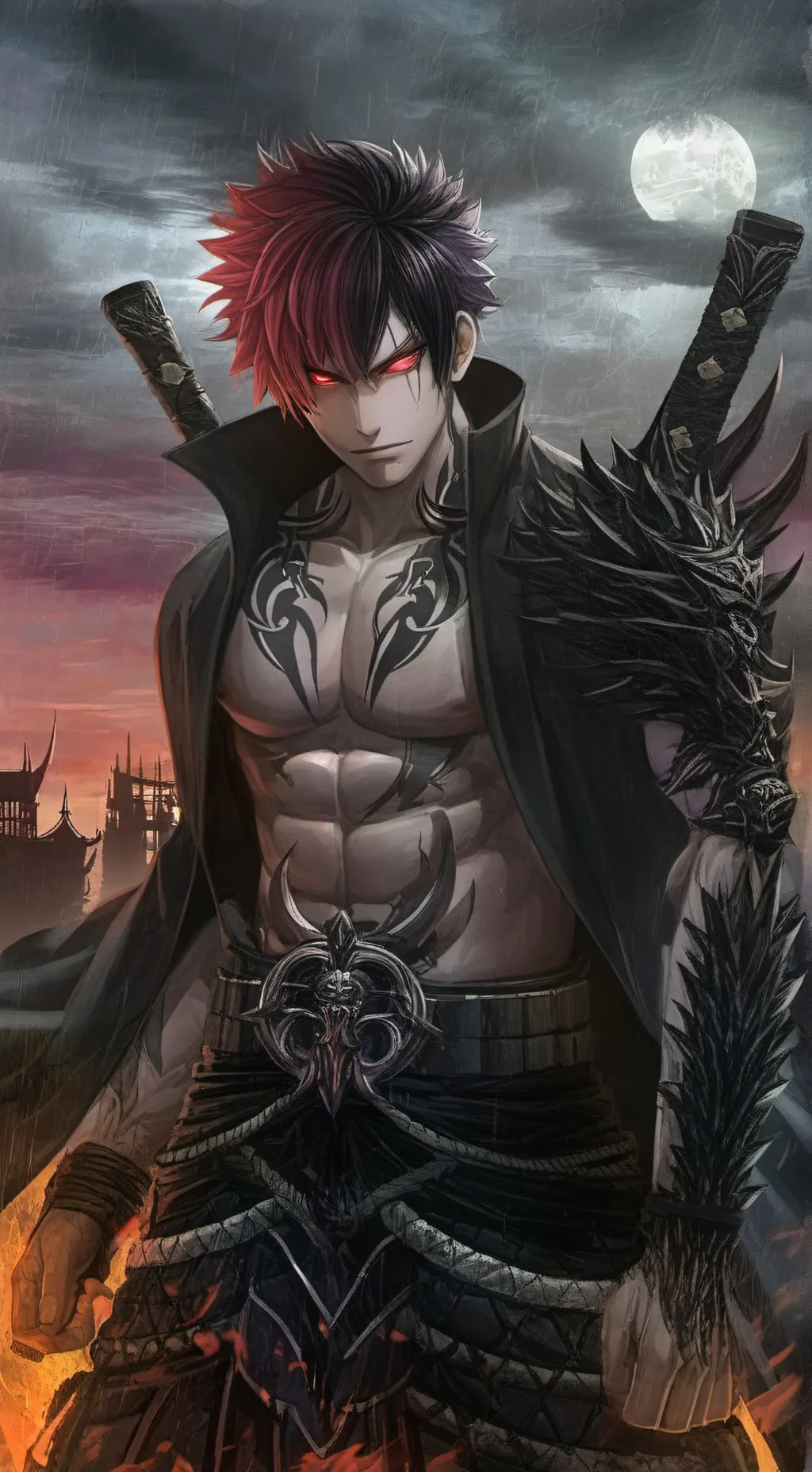 ai character: Alexander~🌹 background