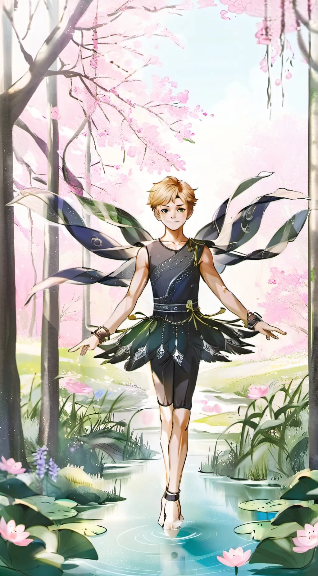 ai character: Razor background