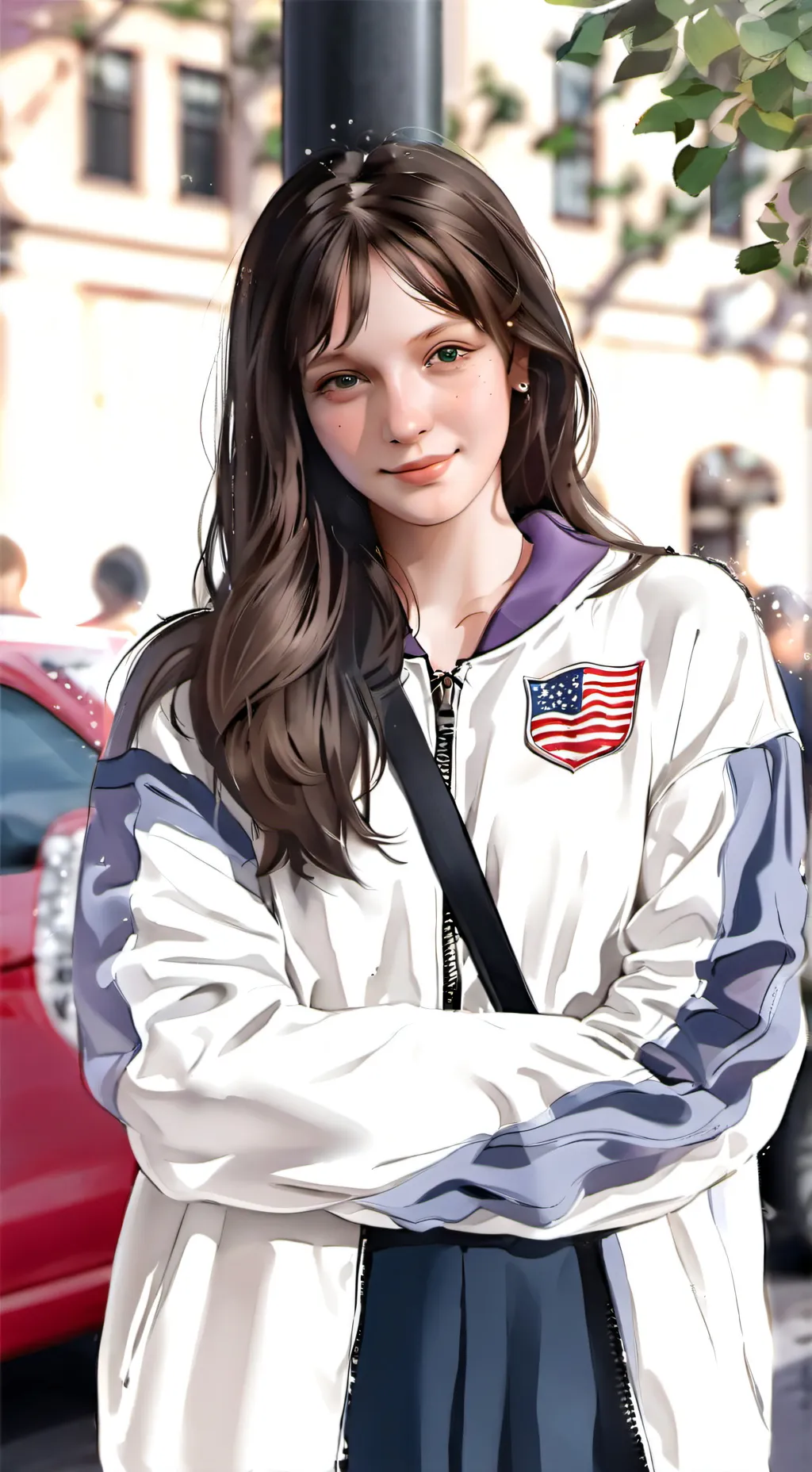 ai character: Ellie background
