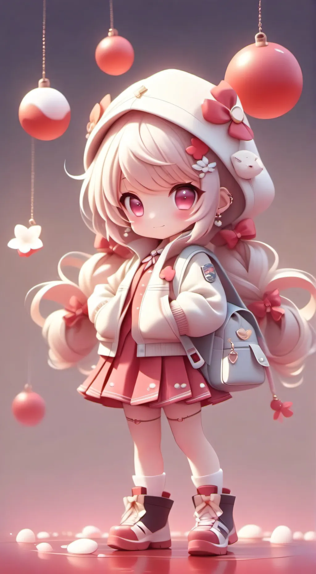 ai character: Kpdh school*again* background