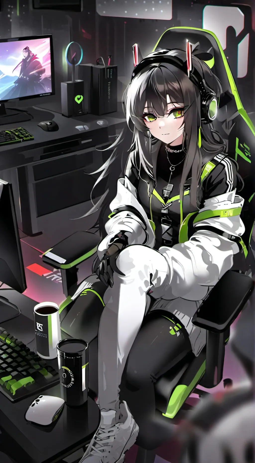 ai character: Maya background
