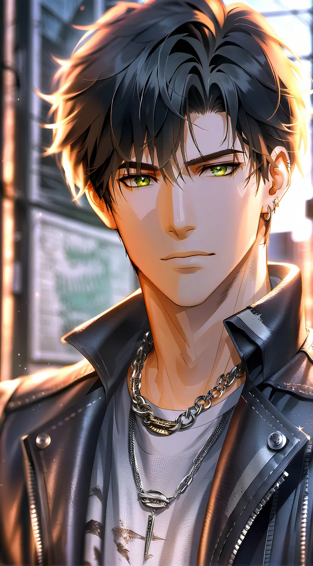 ai character: Lukas background