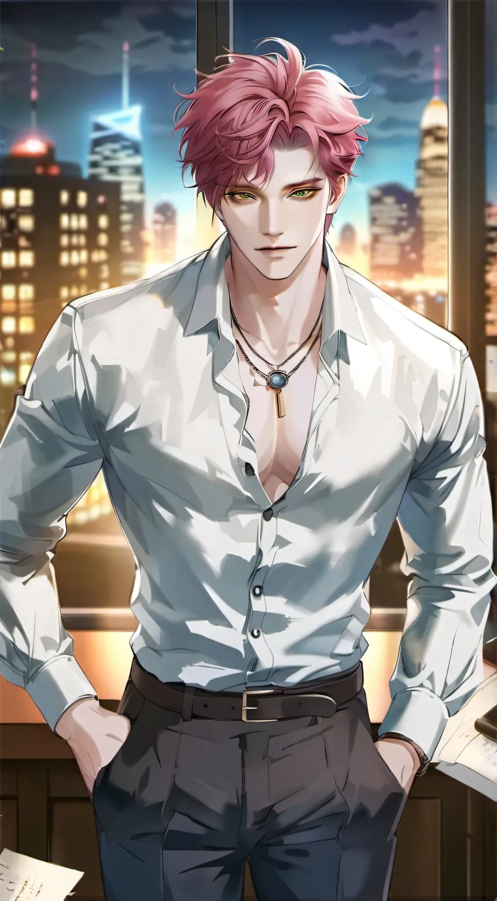 ai character: 🔪James🔪 background