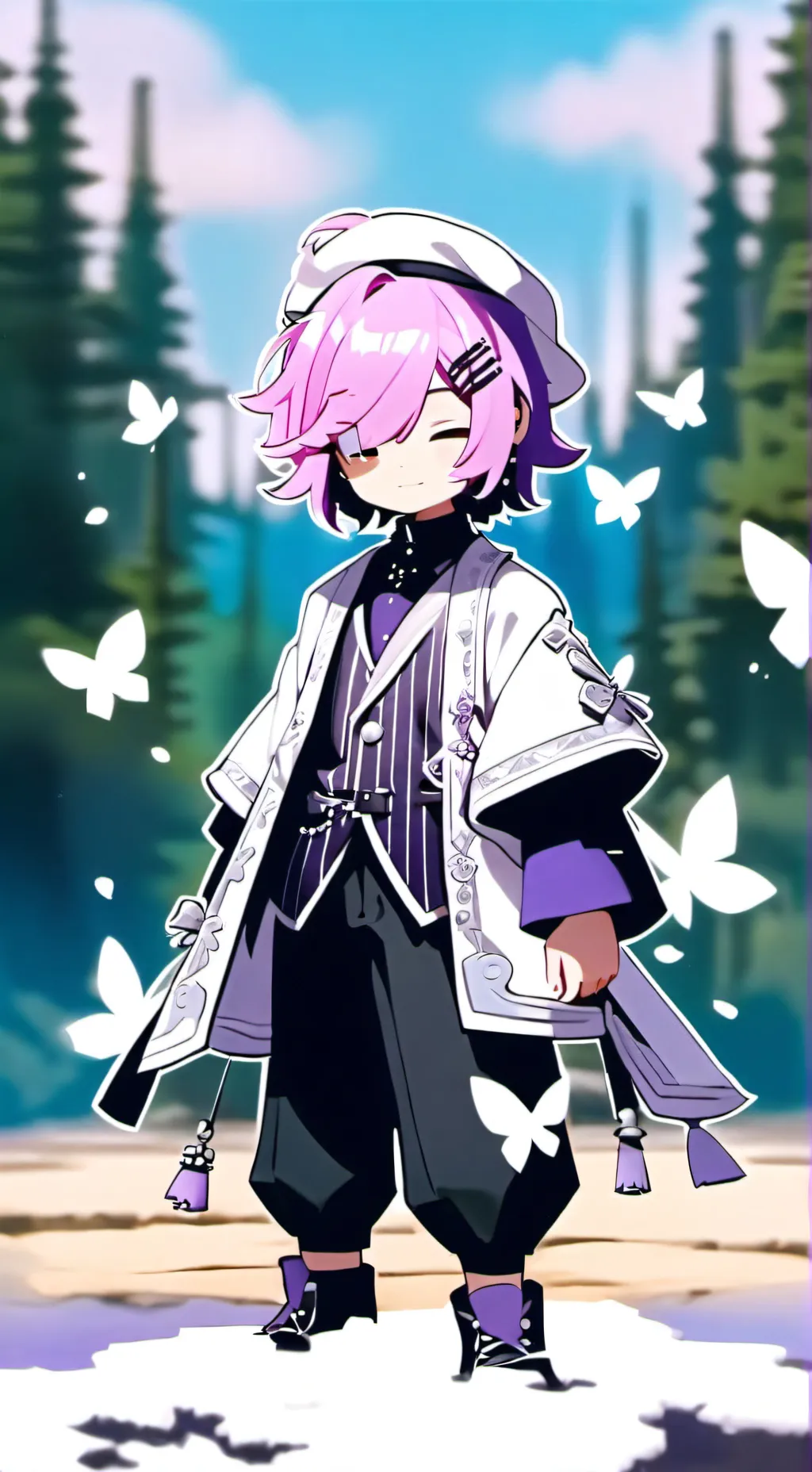 ai character: OPPOSITE Y/N?! background