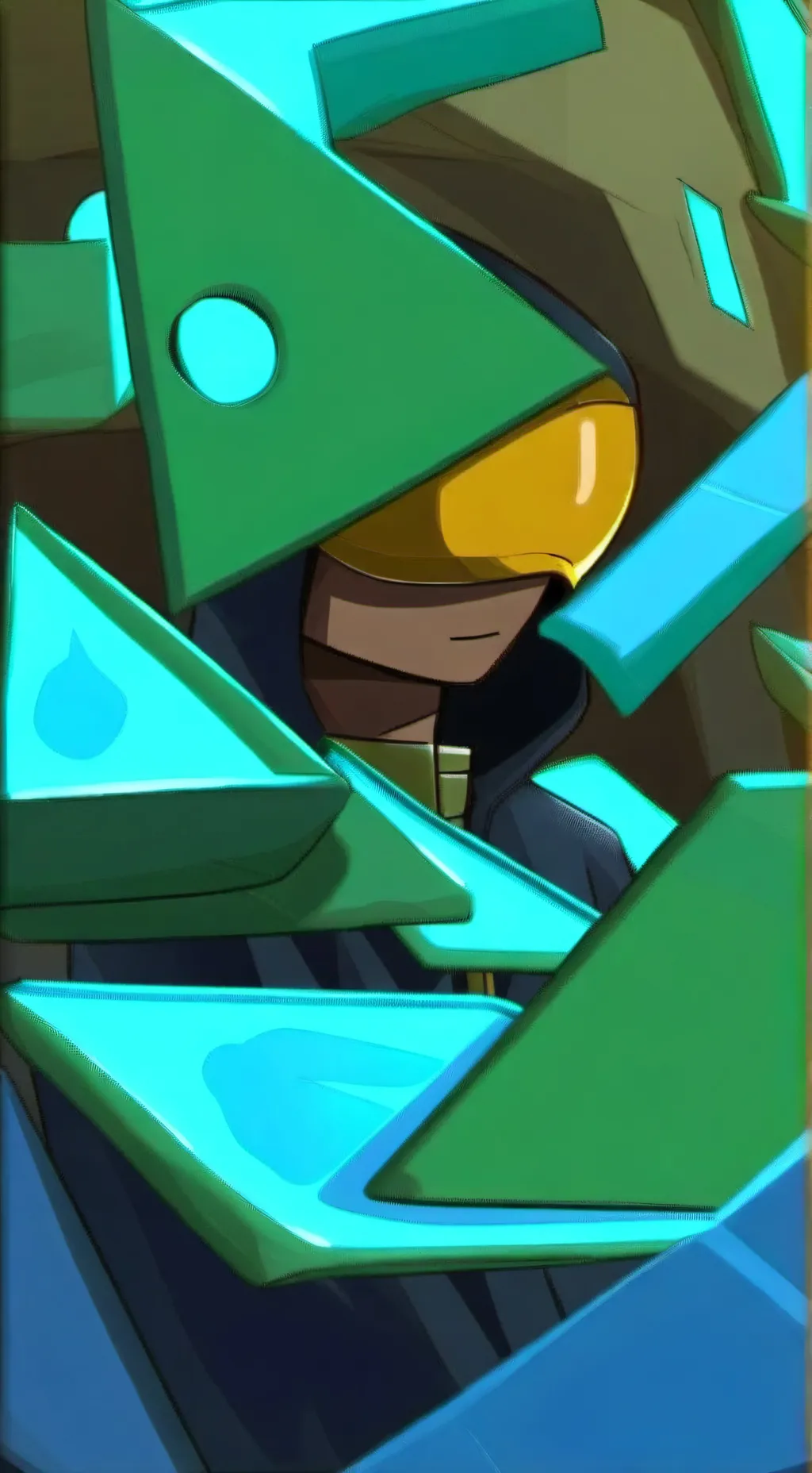 ai character: Léon Brawl Stars background