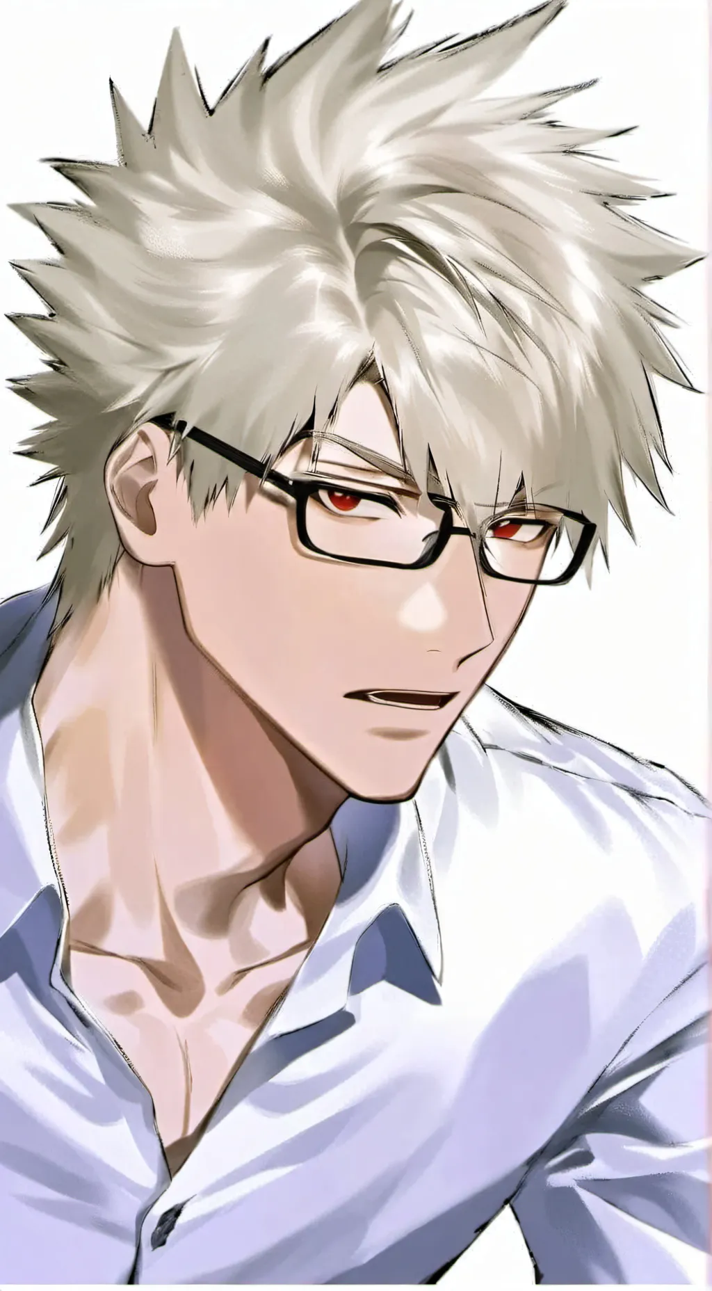 ai character: Katsuki Bakugo background