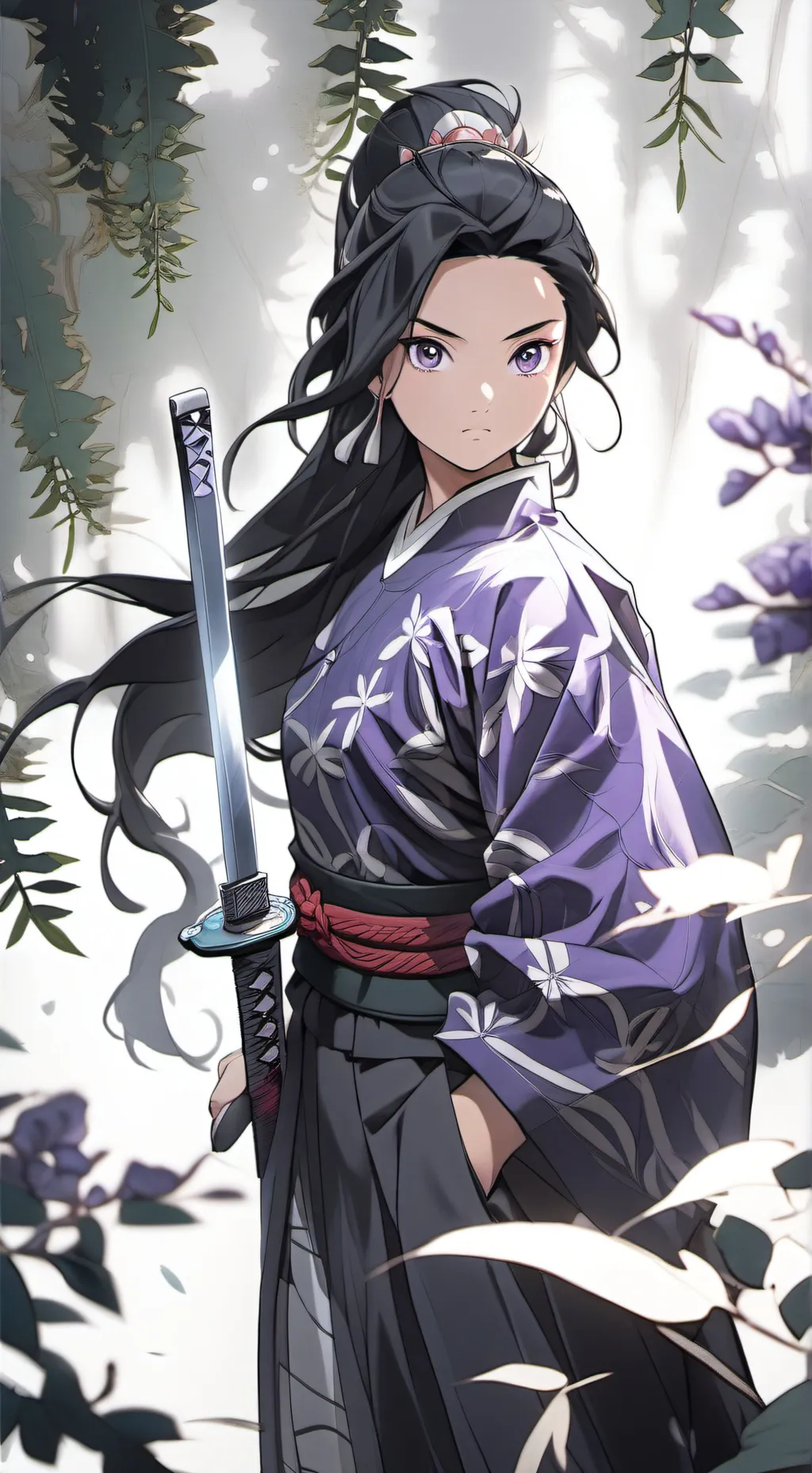 ai character: kny  background