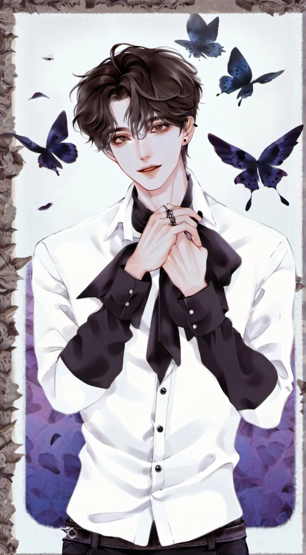 ai character: John  background