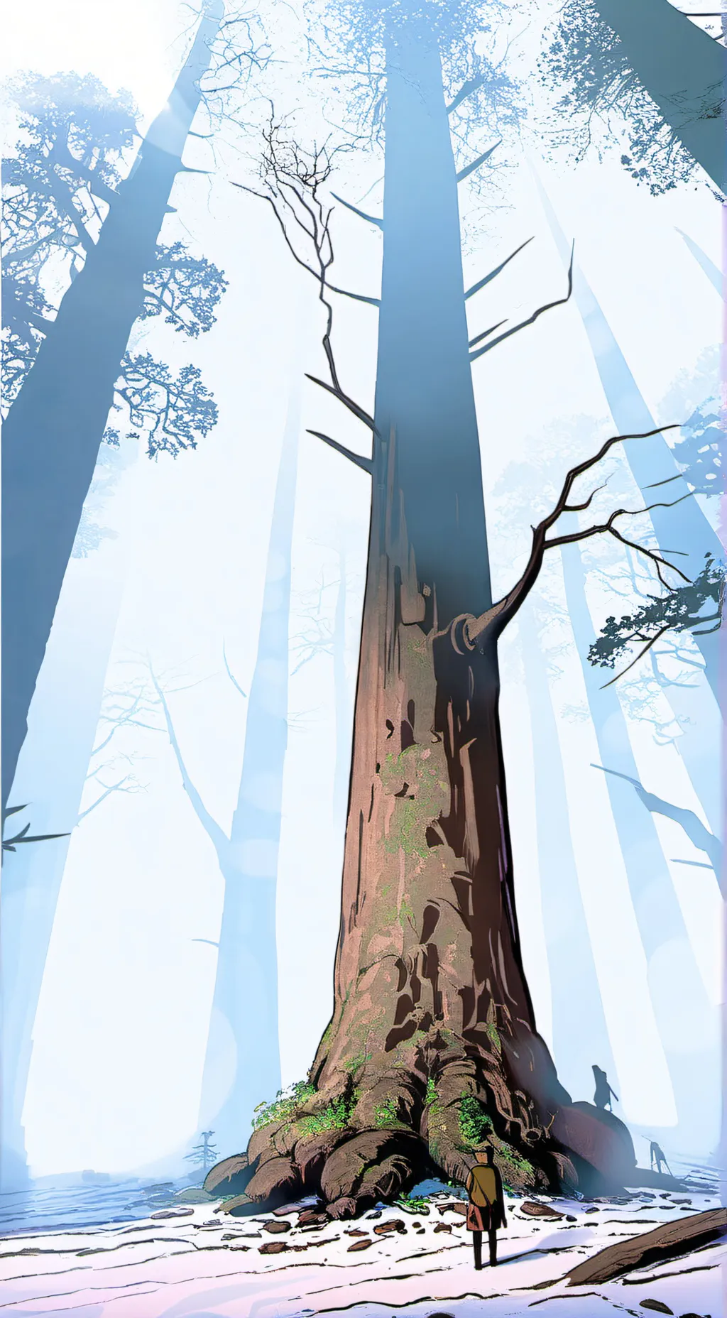 ai character: Forsaken Forest2 background