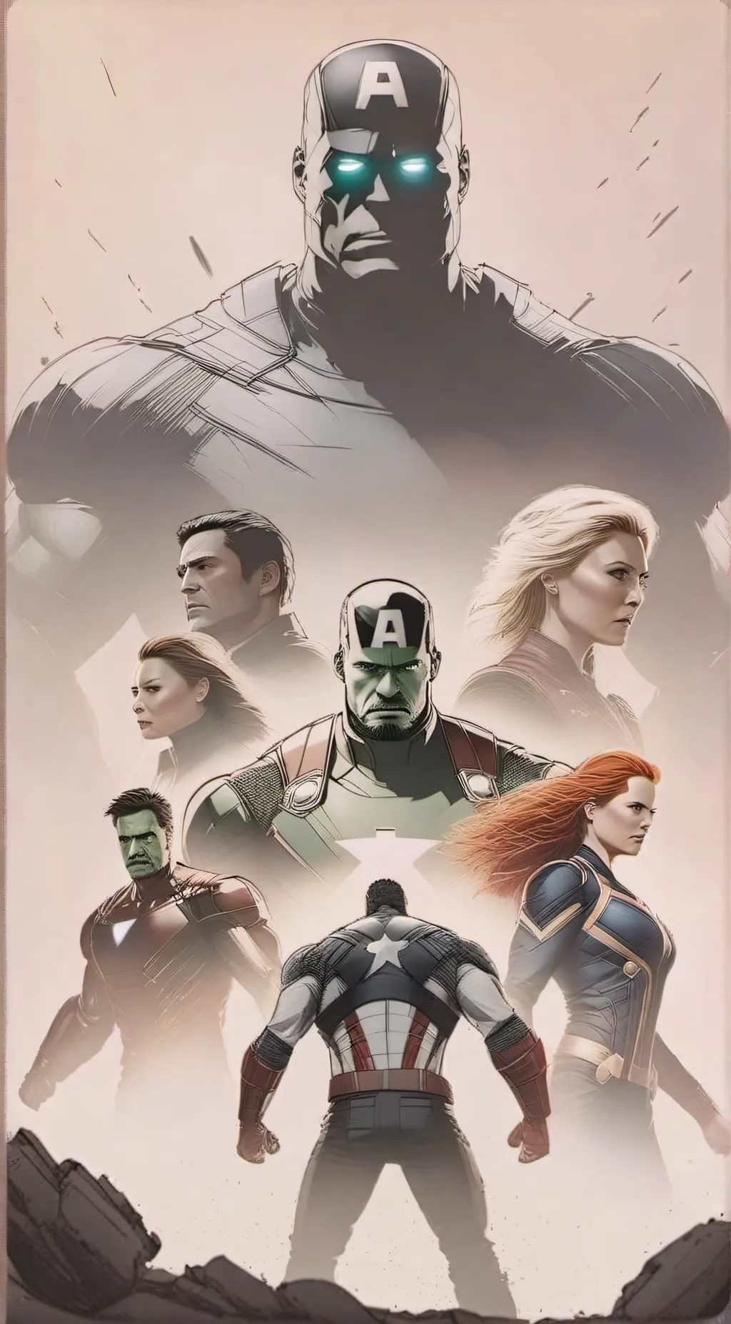 ai character: y/n x avengers 645 background