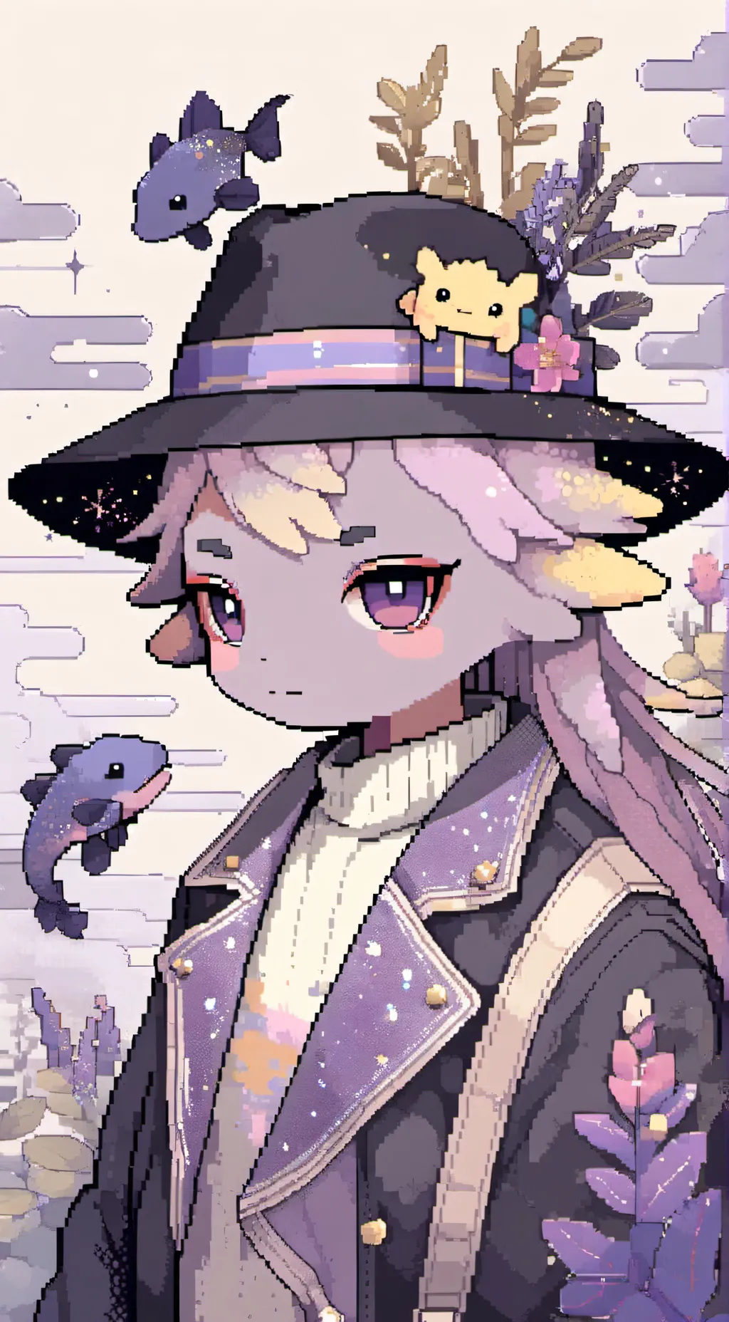 ai character: Fuzz master  background