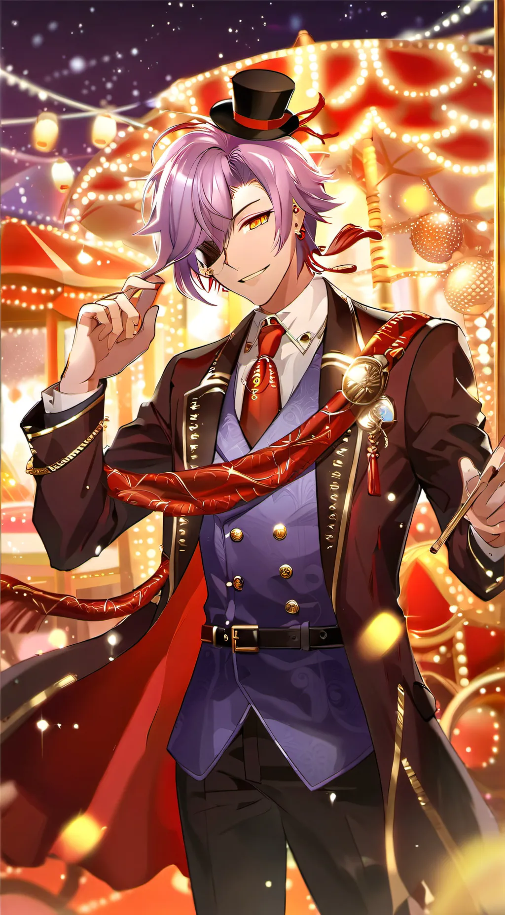 ai character: ruikasa background