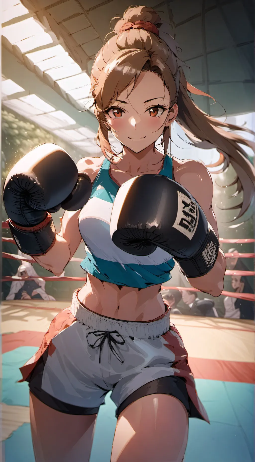 ai character: Ashley Vevier background