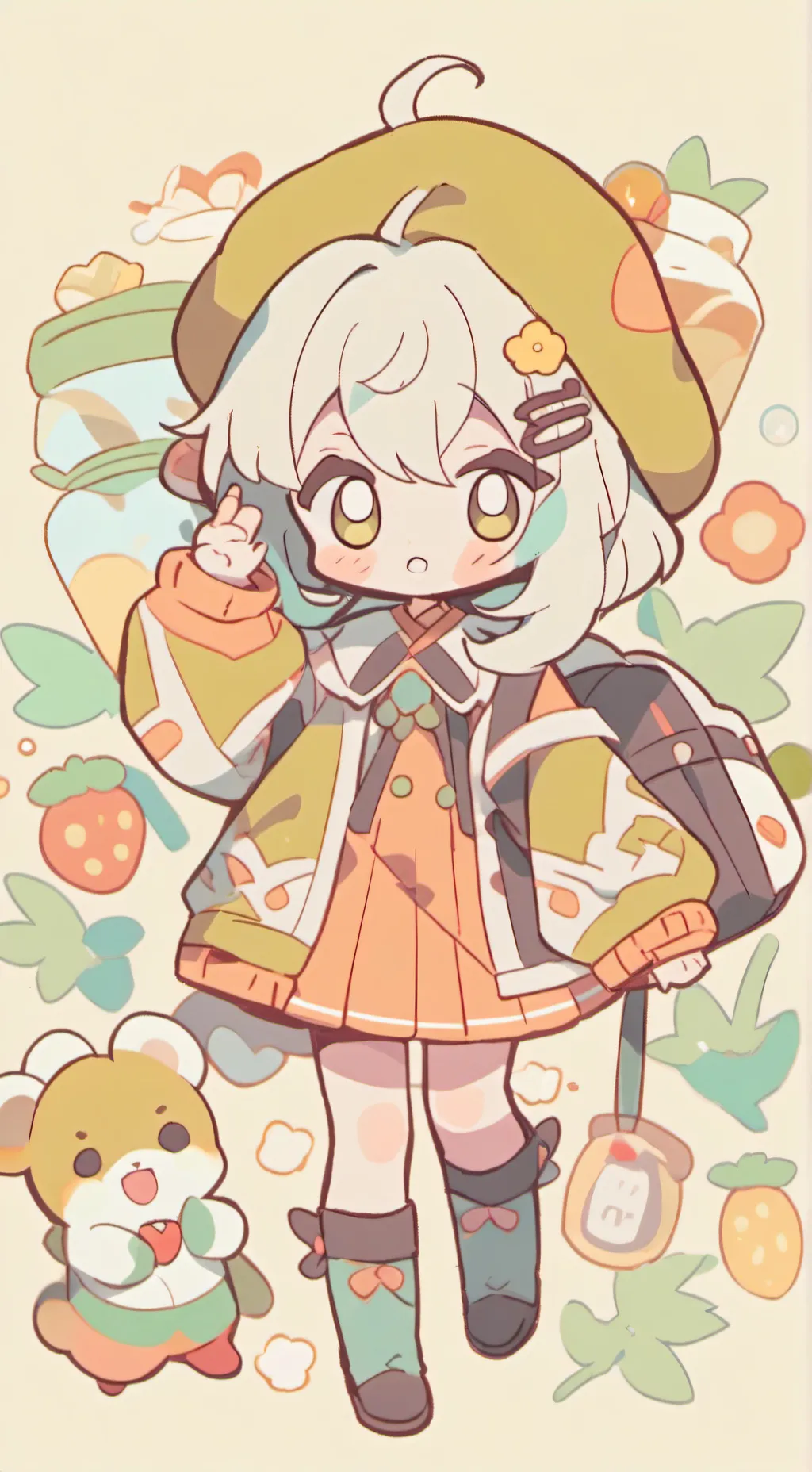 ai character: St4ry x dandy  background