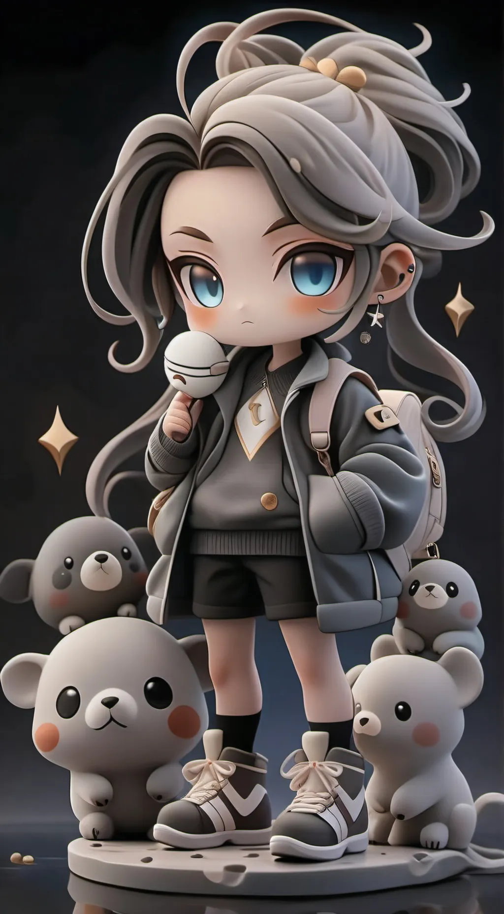 ai character: Karter background