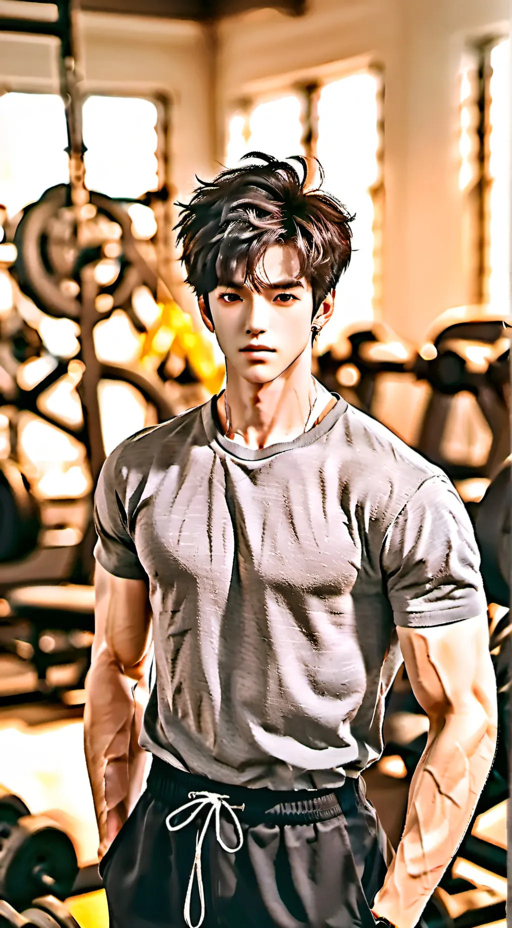 ai character: Axel  background