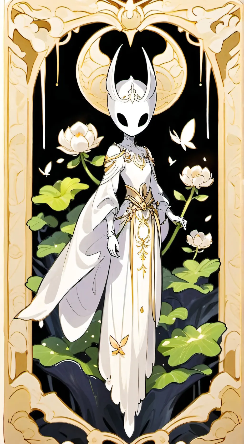 ai character: silksong  background