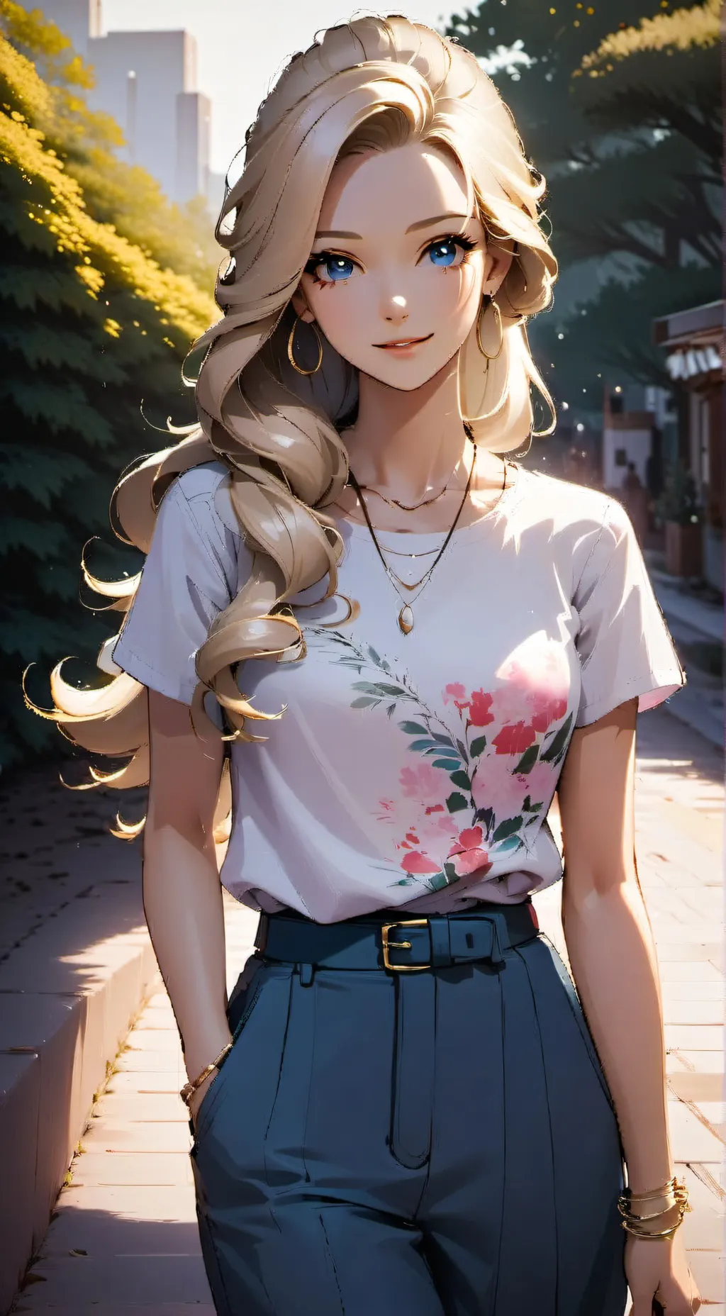 ai character: Sophia  background