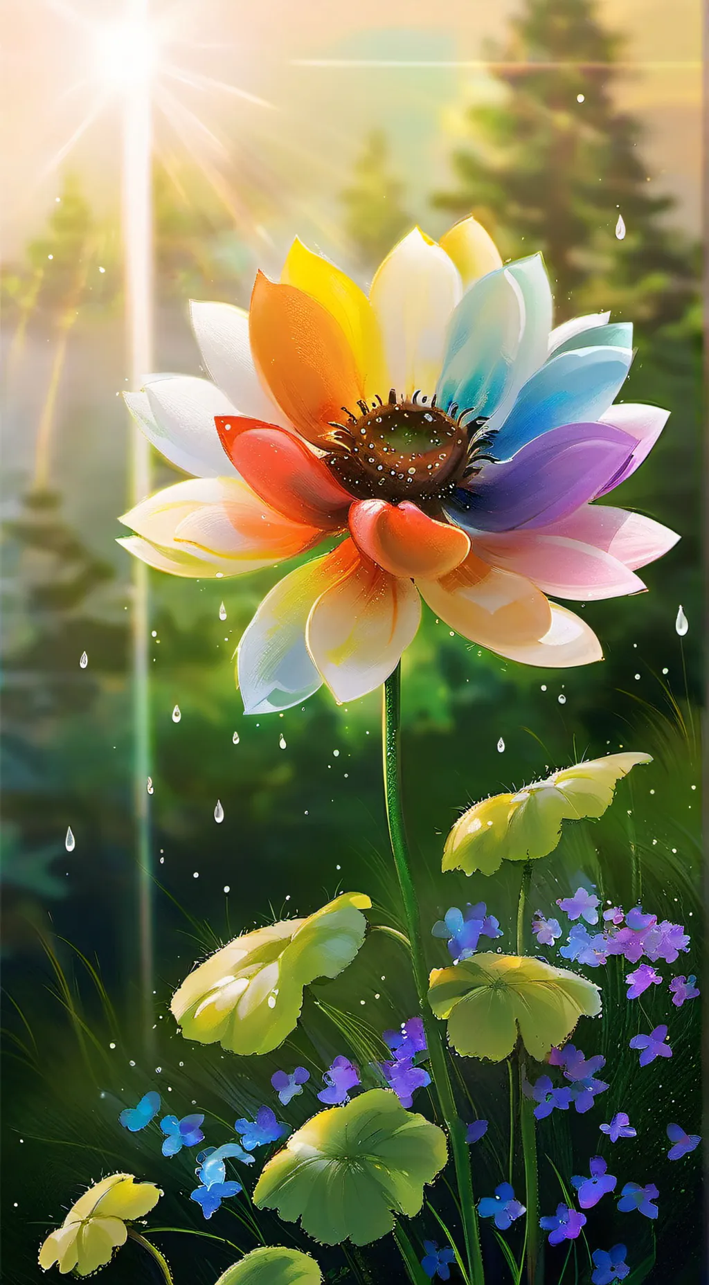 ai character: Y/N x Dandy  background