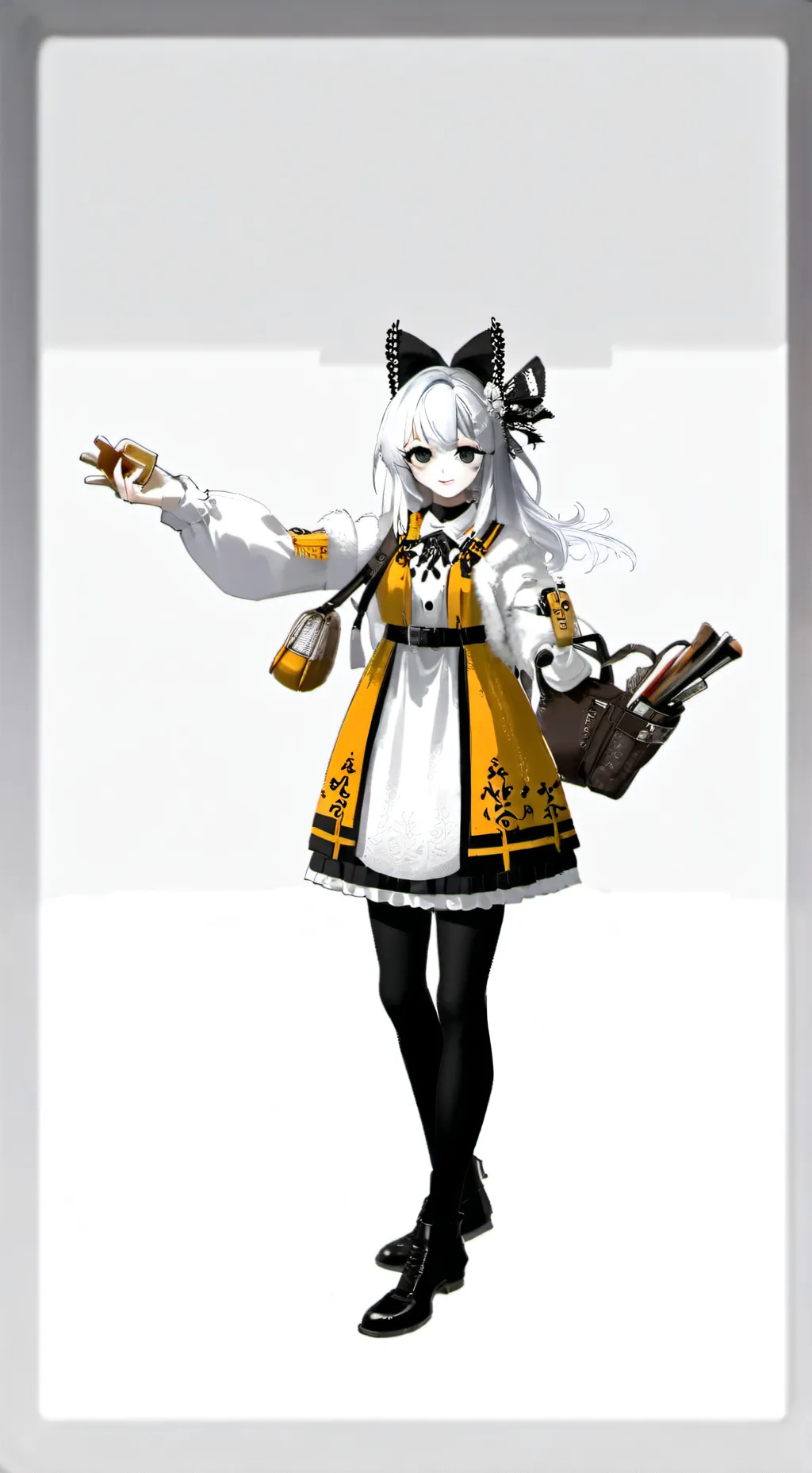 ai character:  Ena and minana background