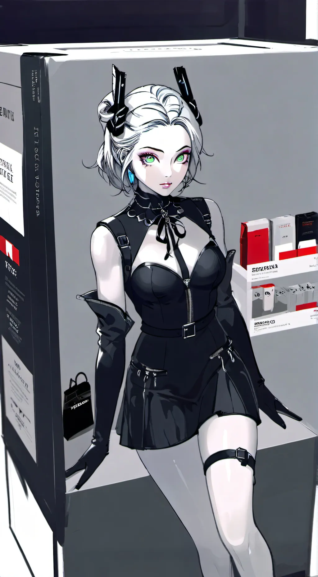 ai character: Cynthia  background