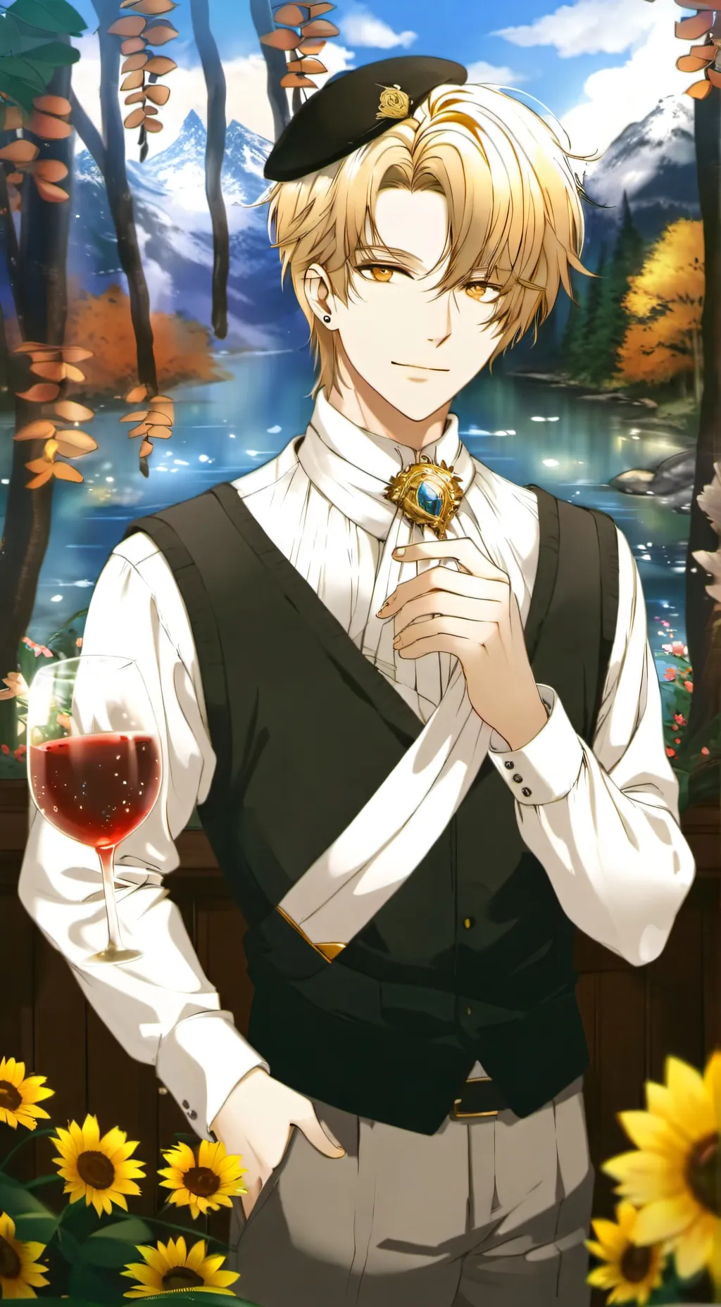ai character: 𝓜𝓪𝔁𝓵𝔂𝓷 background