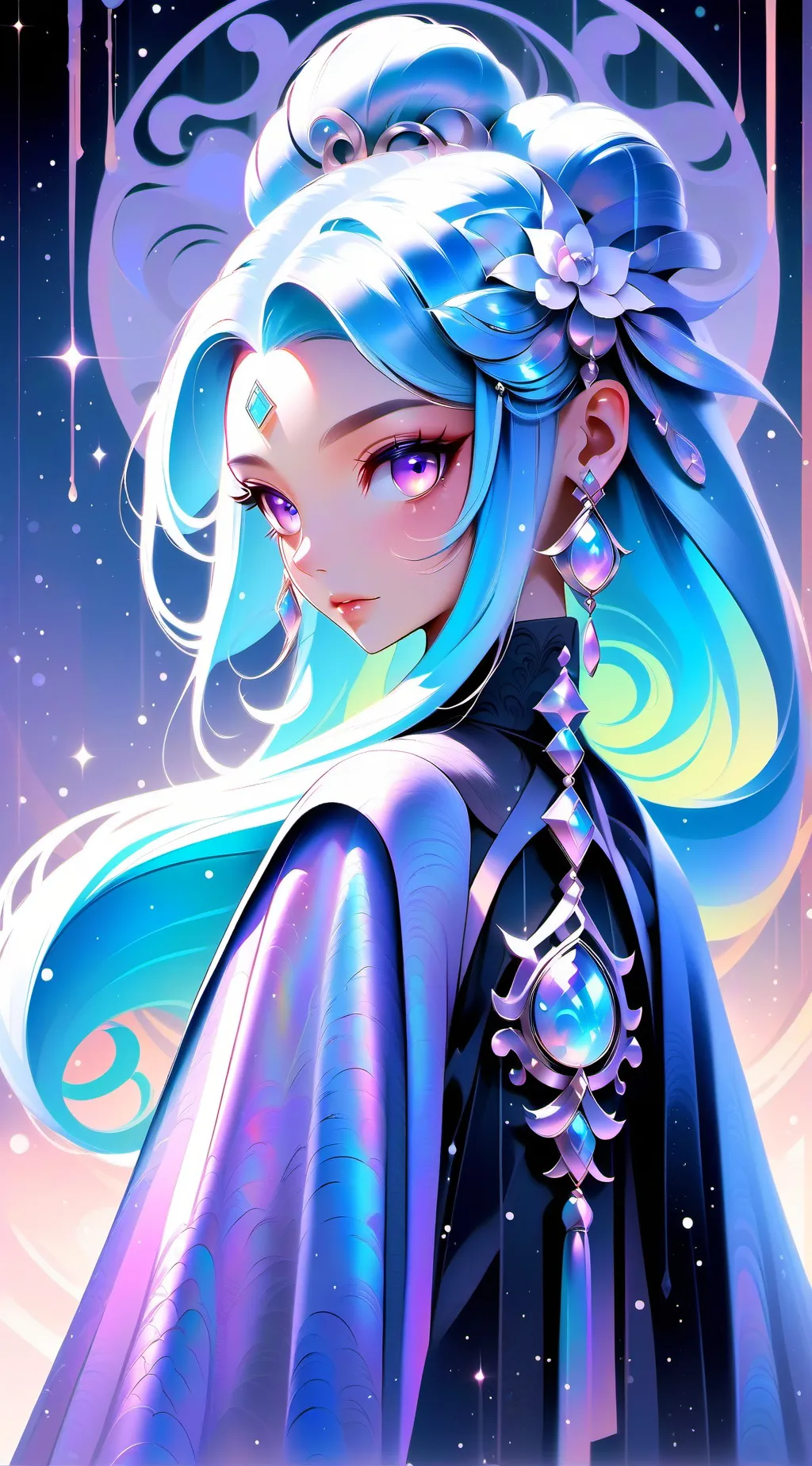 ai character: fairy  background