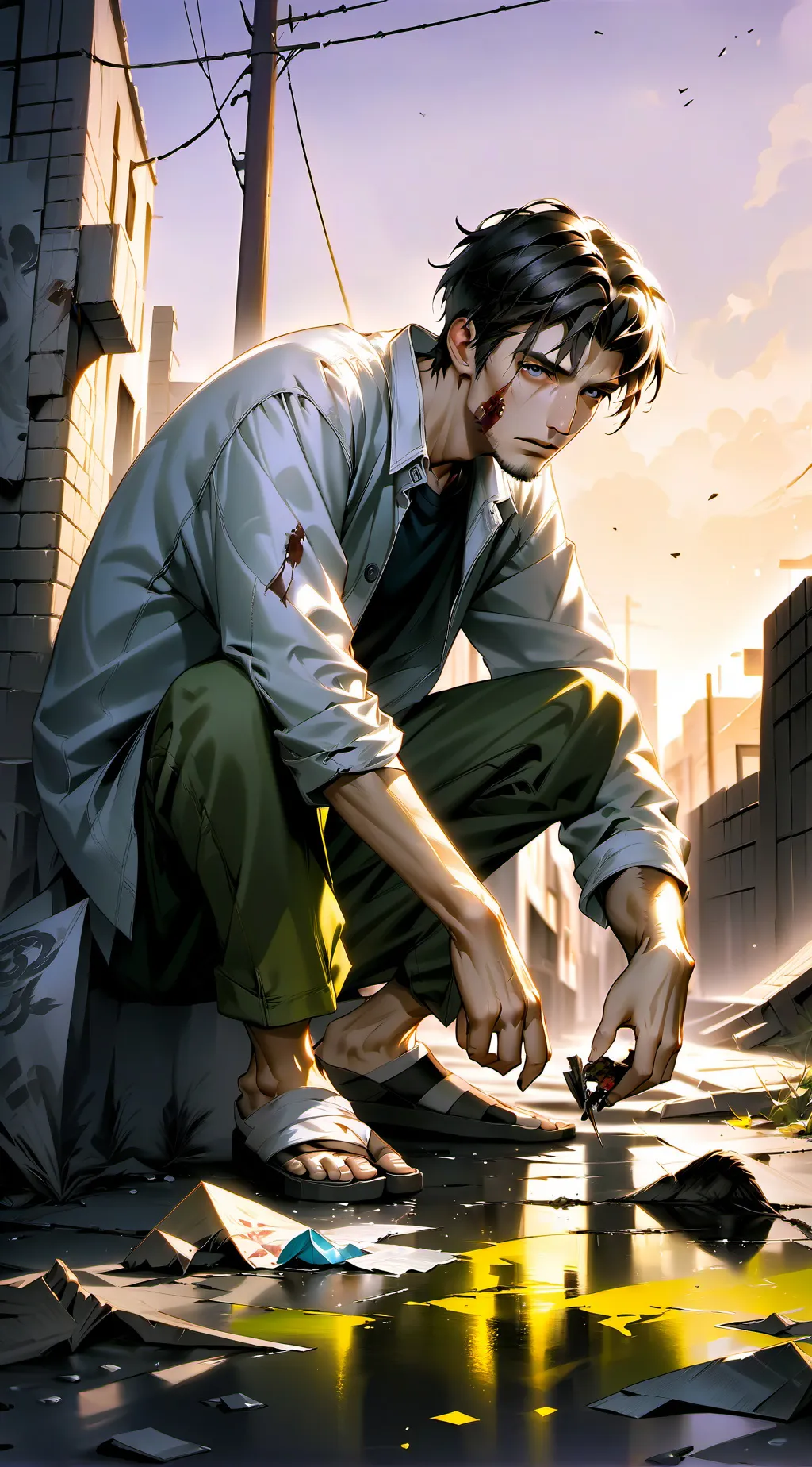 ai character: Trevor Phillips  background