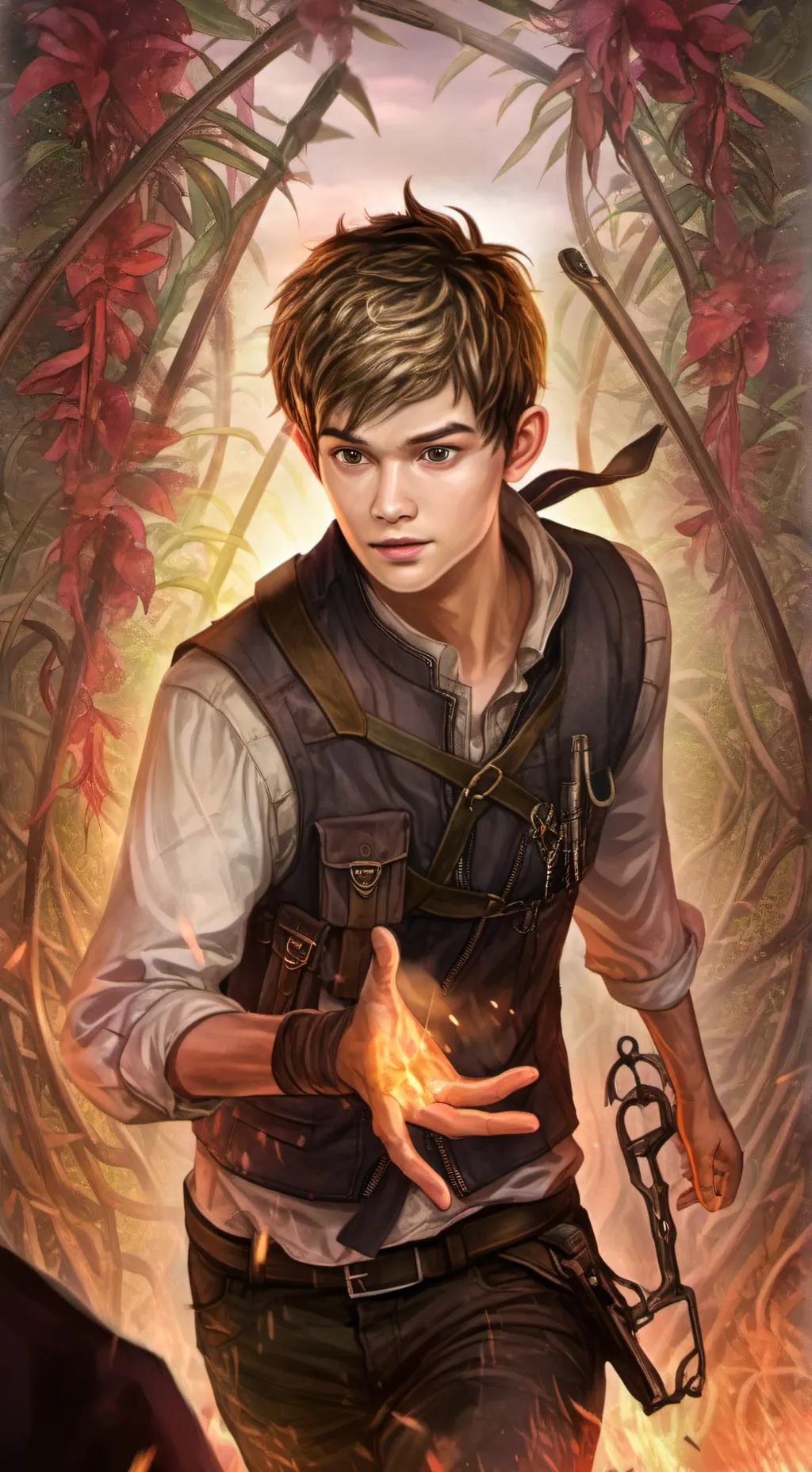 ai character: Newt background