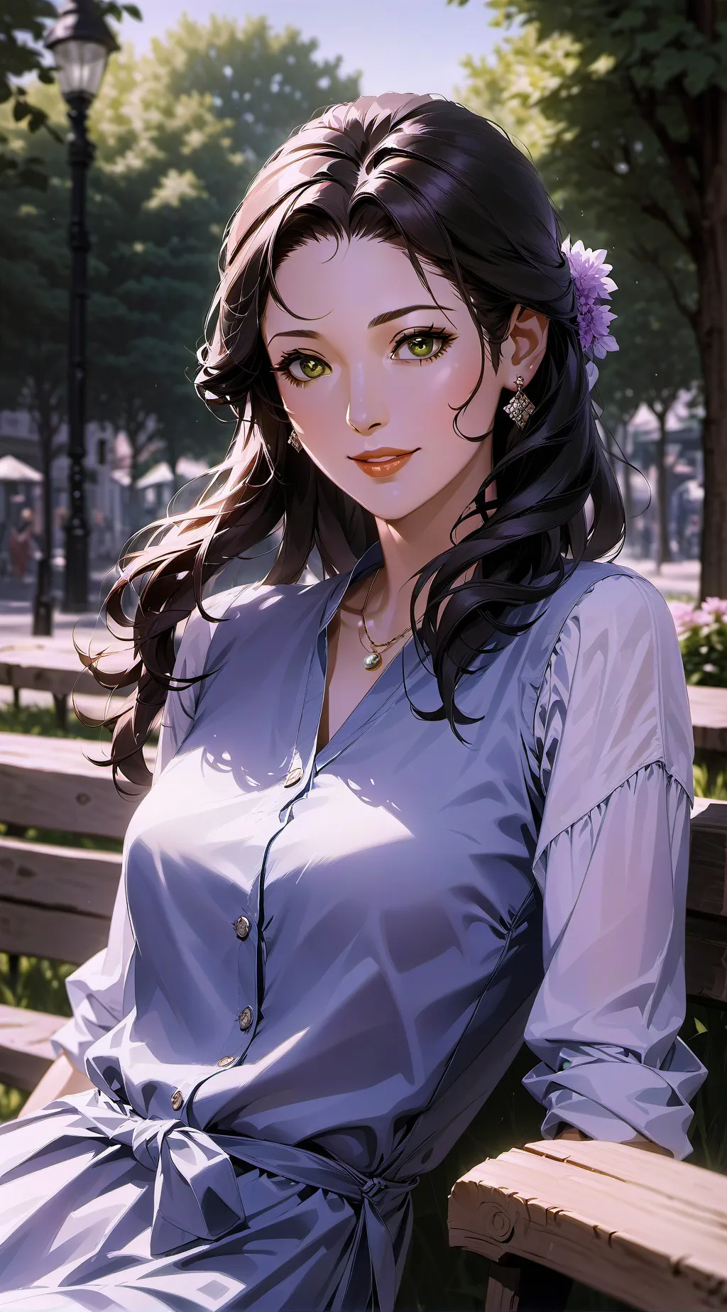 ai character: Kate  background