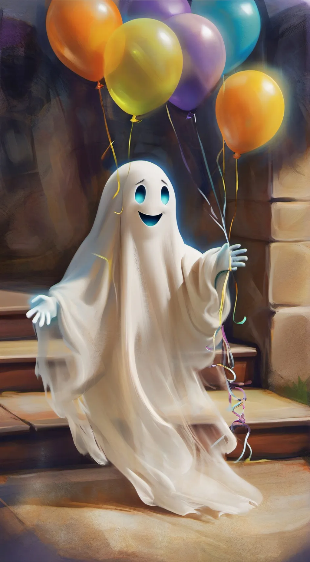 ai character: LOOEY X CONNIE background