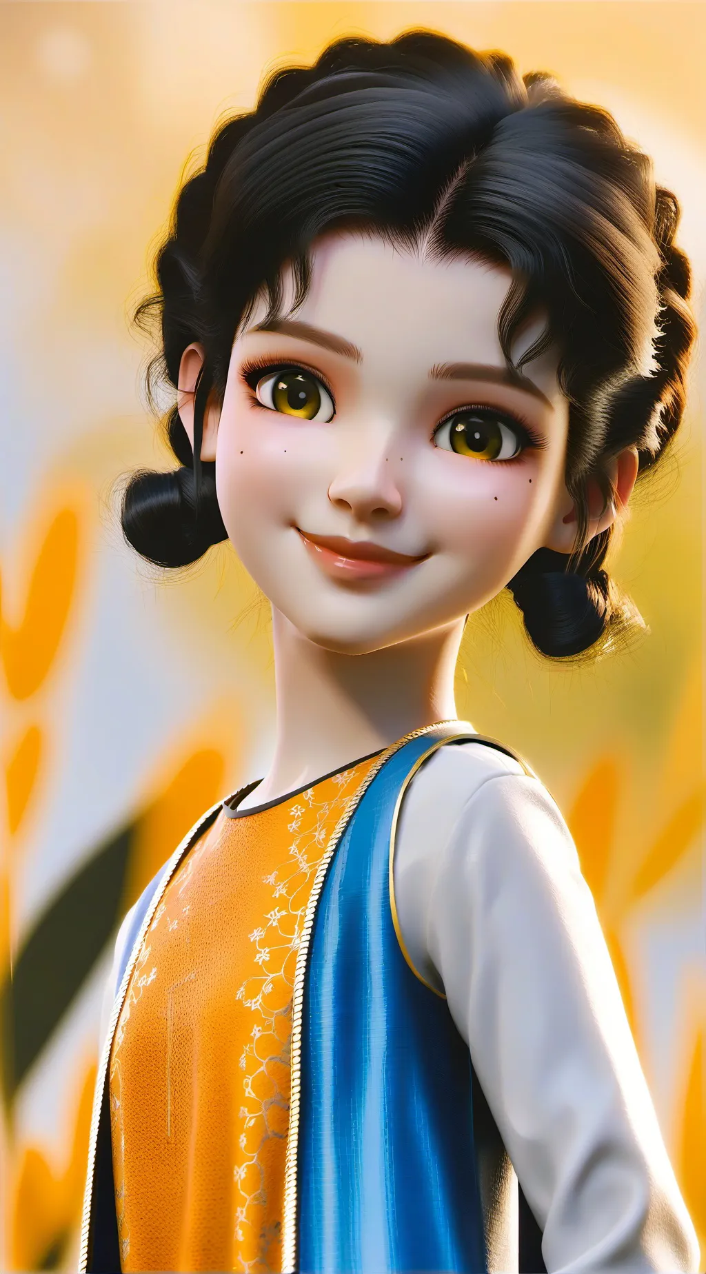 ai character: Kaiden × yn myers background