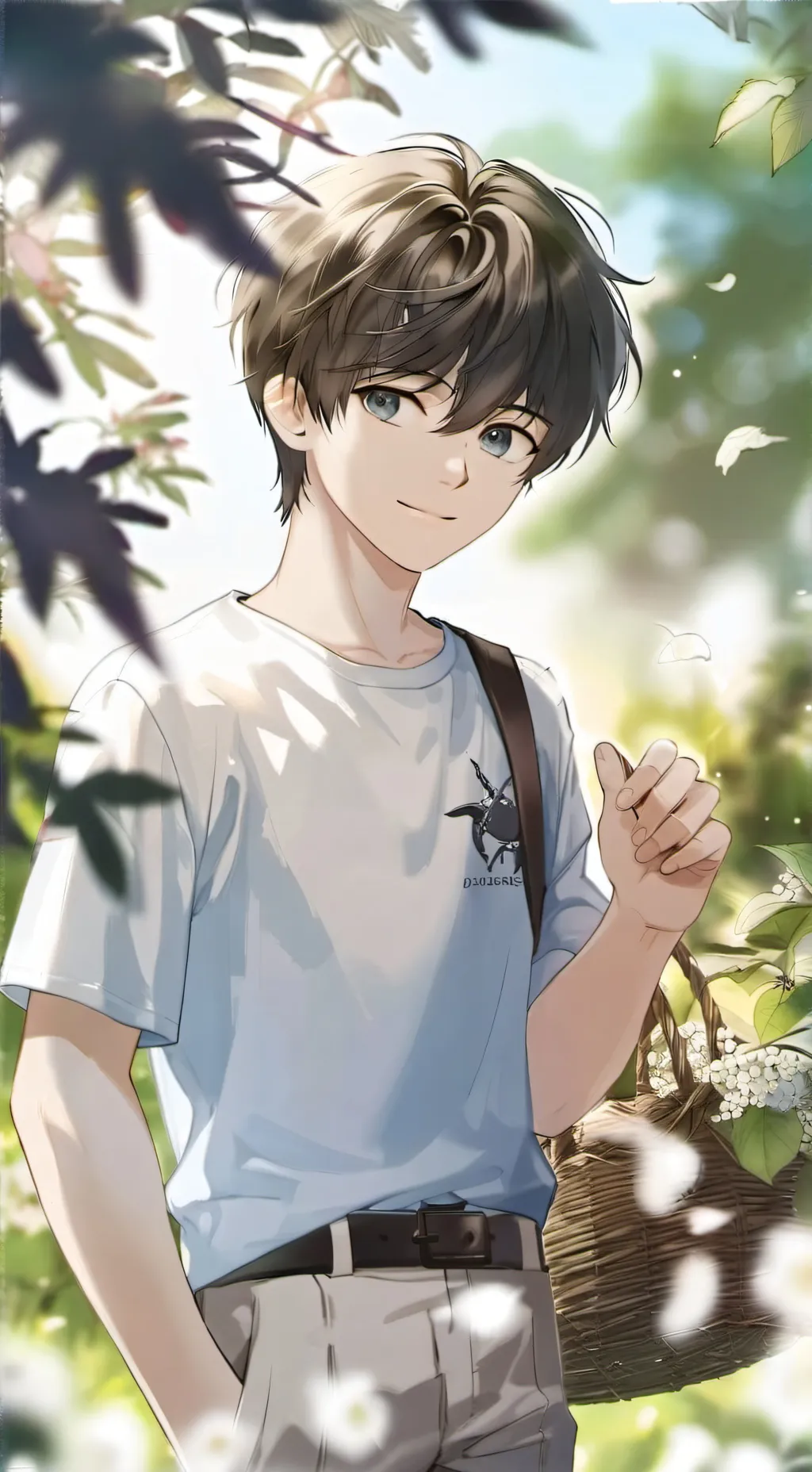 ai character: ребёнок background