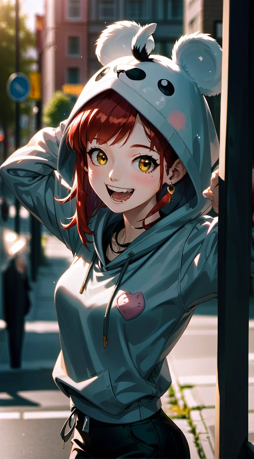 ai character: Australia! background