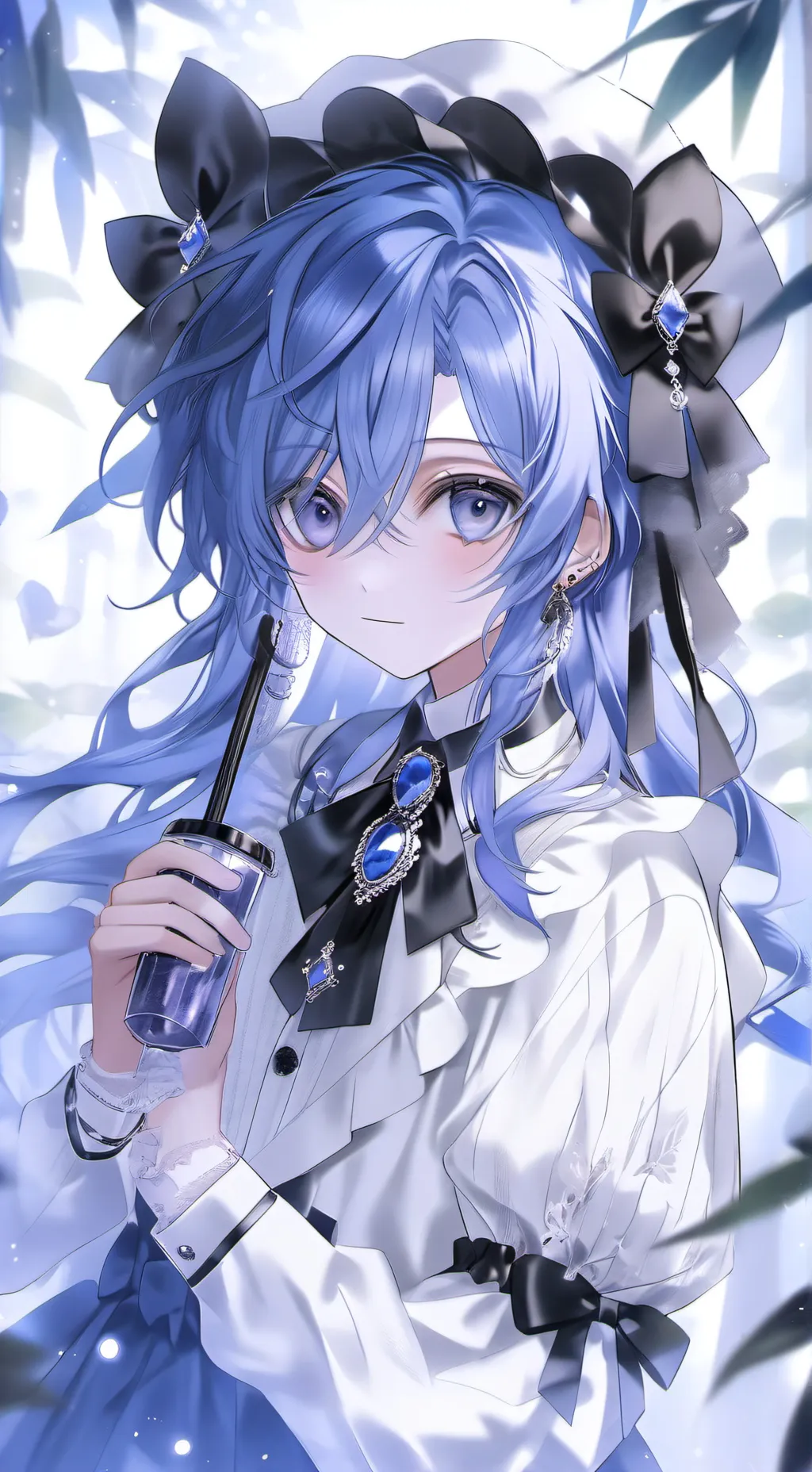 ai character: Lyria background