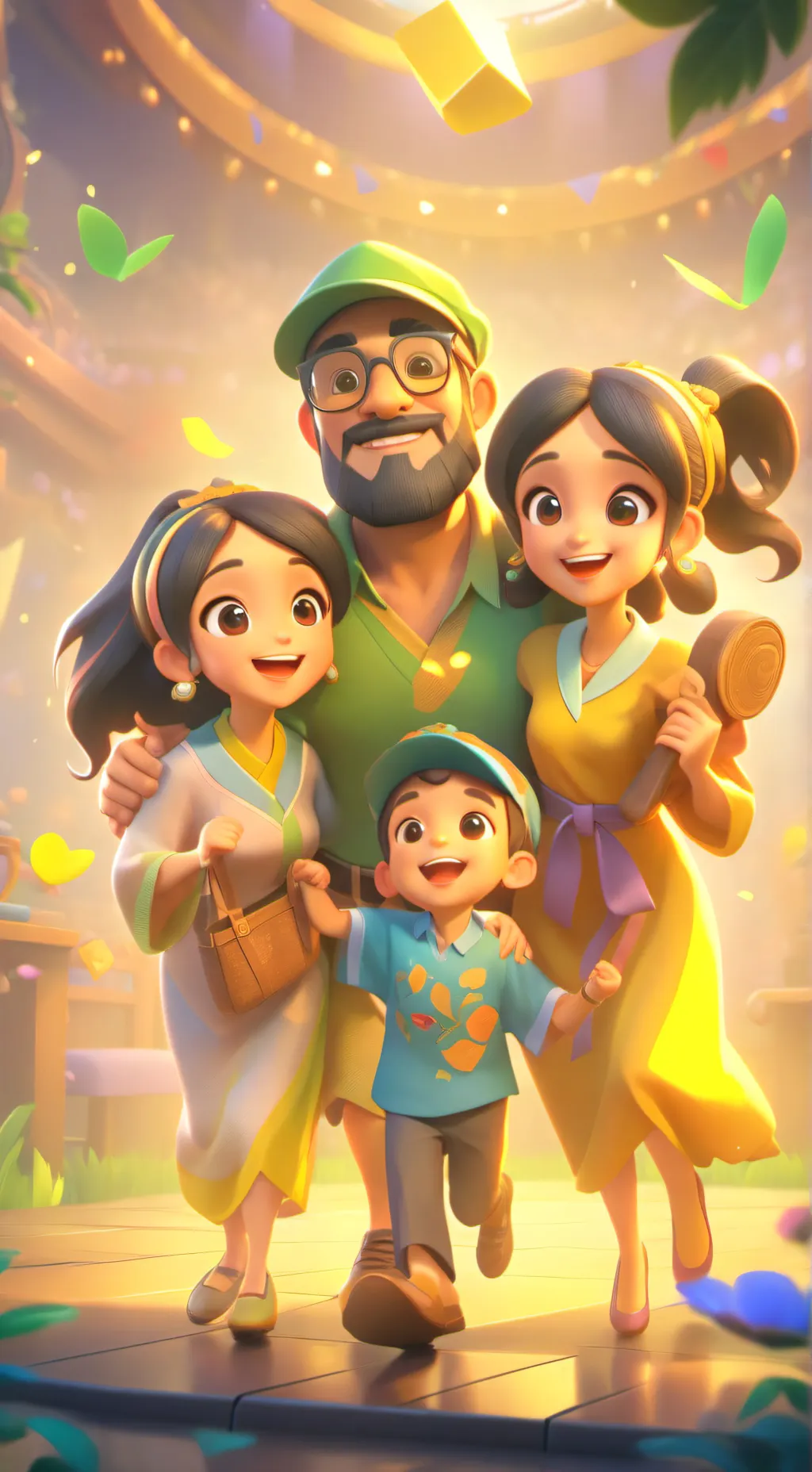 ai character: Family background