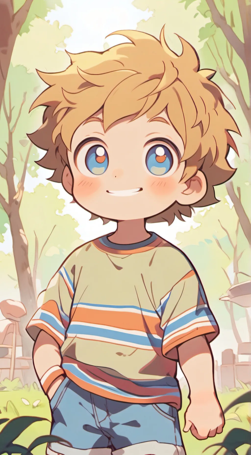 ai character: LUCAS background