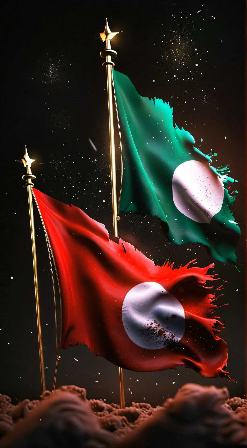 ai character: Bangladesh & Japan background